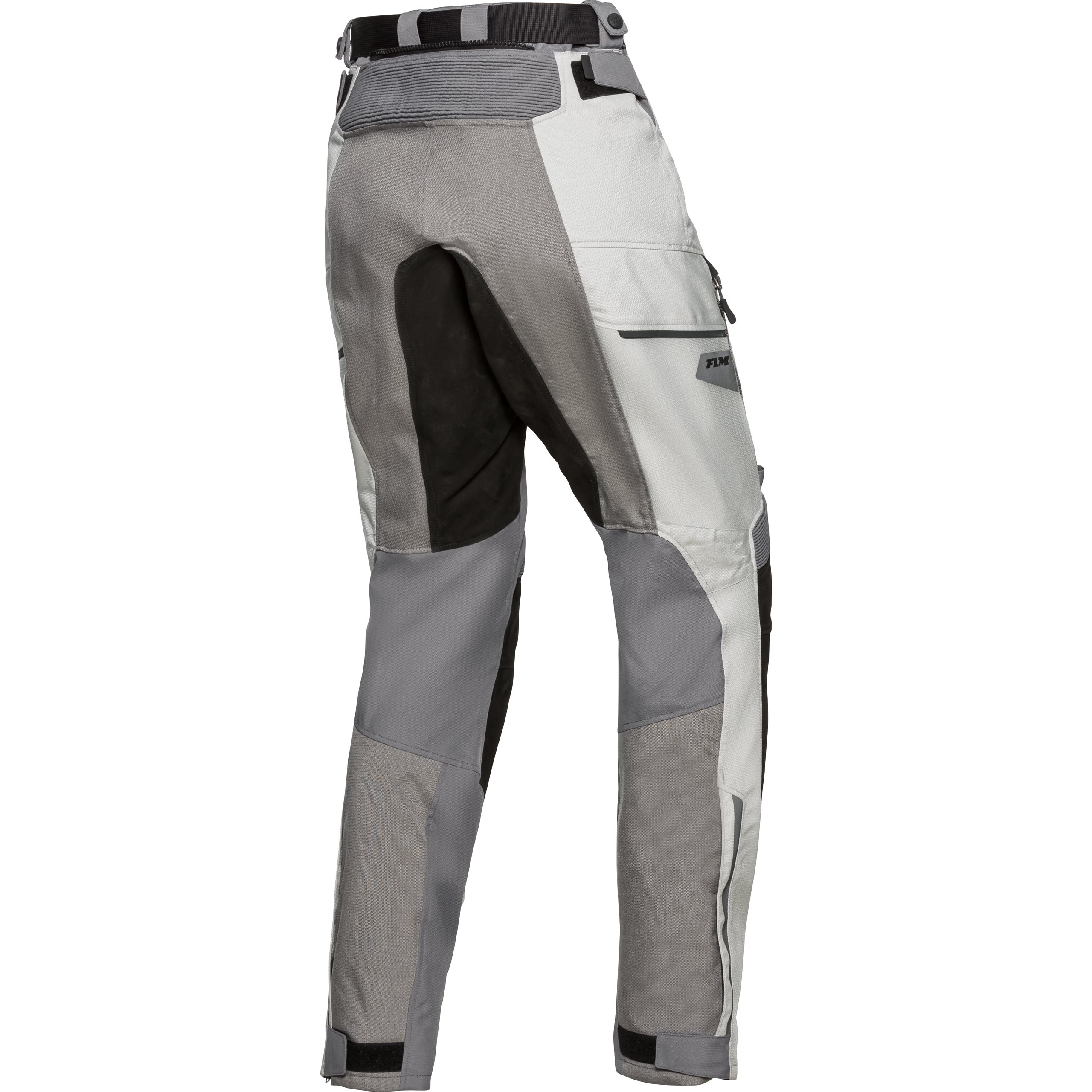 FLM-Touren Damen Leder-Textilhose 4.0 grau/schwarz S-2106481003007108