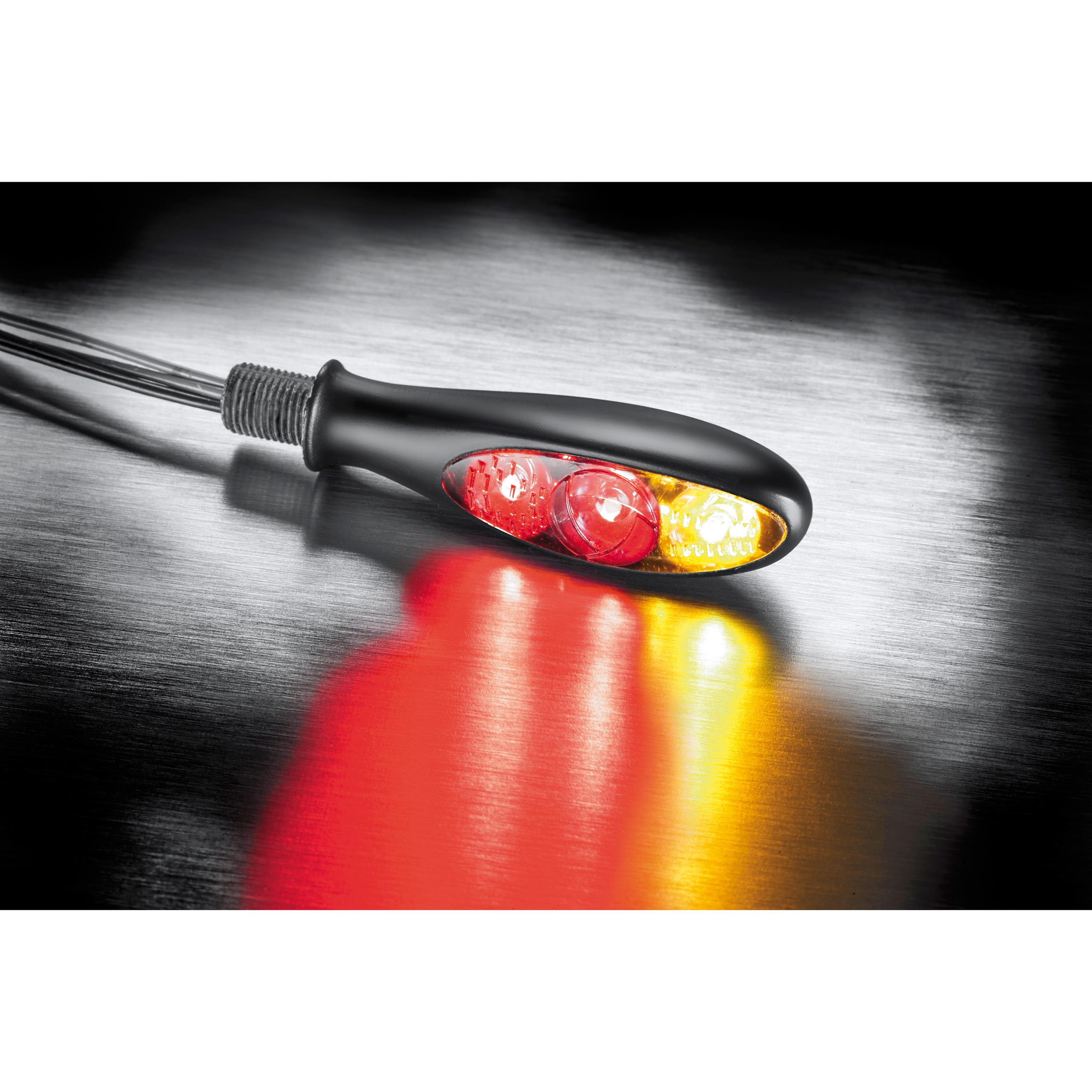 Kellermann-LED Metall Rücklicht/Blinker M5 Micro S DF Dark-5730791029030040