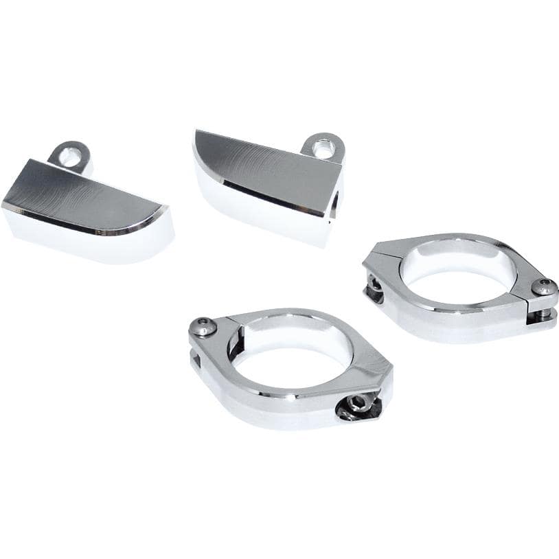 Highsider-Alu Blinkerhalterpaar für Standrohrschellen-5729051022001171