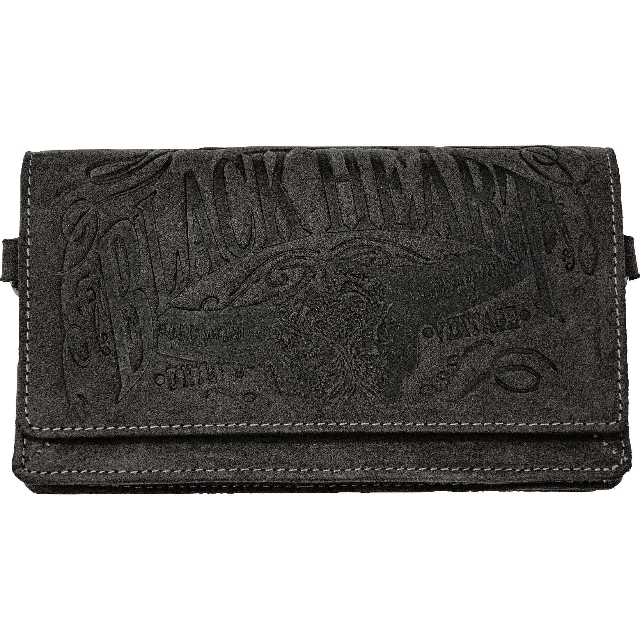 Jack's Inn 54-Leder Geldbörse/Umhänge-/Gürteltasche "Black Rum"-5726961207999170