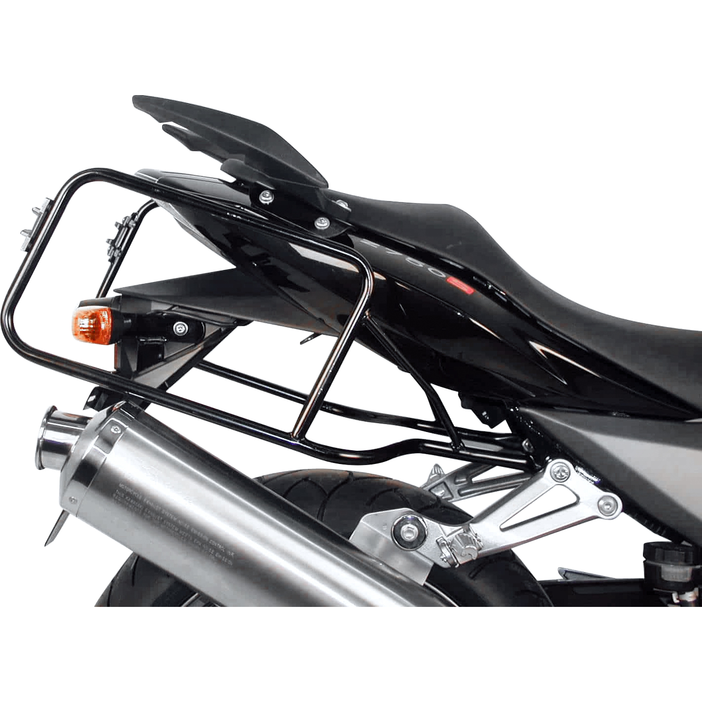 Hepco & Becker Seiten-Täger schwarz Kawasaki Z 750 S (05 bis 06) - Motorradzubehör - Motorradgepäck