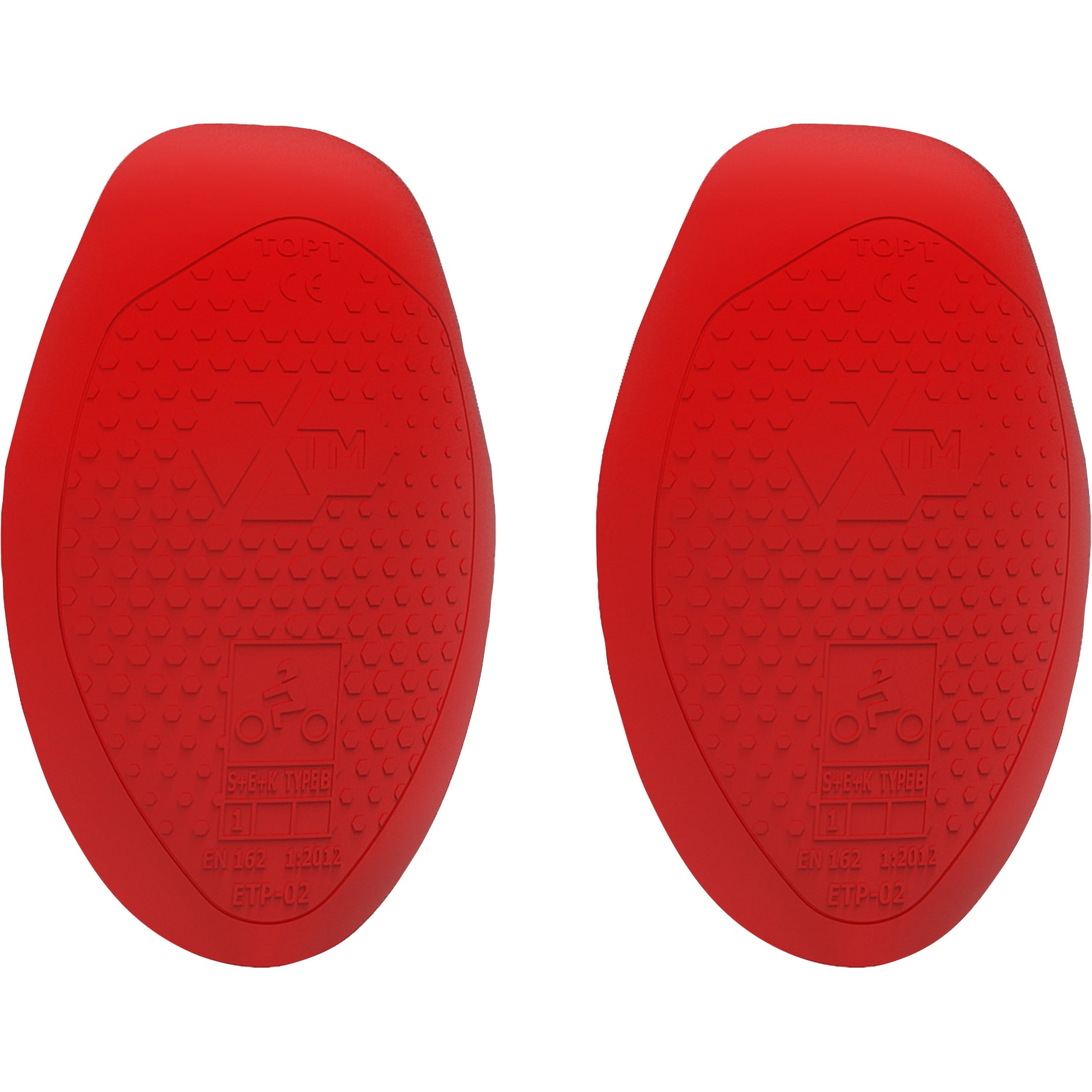 John Doe-Knieprotektoren für Herrenhosen Level 1 rot-3211171999000