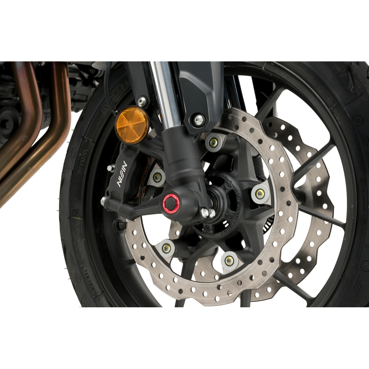 Puig crash pads axe avant 21496N pour Honda CB 750 Hornet