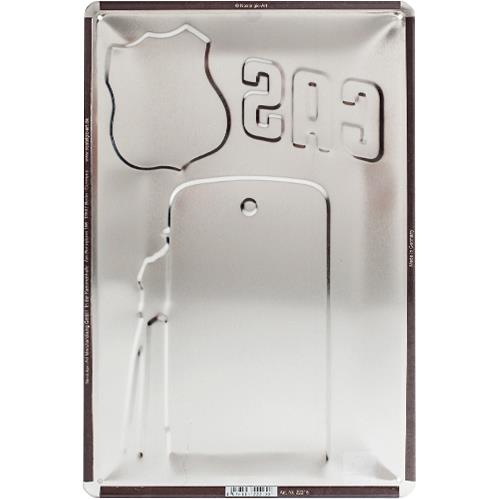 Nostalgic-Art-Blechschild 20 x 30 "Route 66 Gas Station"-5696711207000130