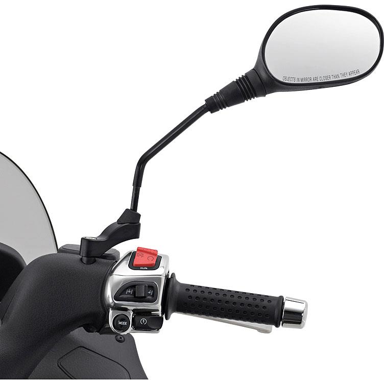Berni`s Spiegelverbreiterungen Lenker BK12 M8x1,25 MP3 schwarz - Motorradteile & Ersatzteile - Motorradspiegel