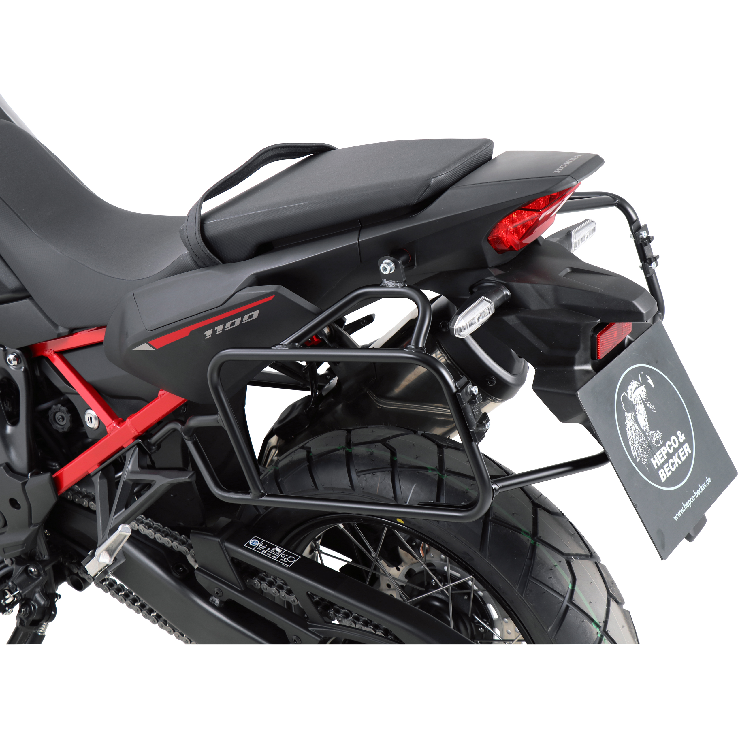 Hepco & Becker Seitenkofferträger schwarz für Honda CRF 1100 Africa Twin - Motorradzubehör - Motorradgepäck