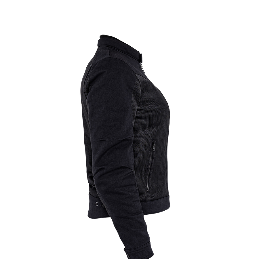 John Doe-Aero Mesh Damen Jacke schwarz S-0001074005001008