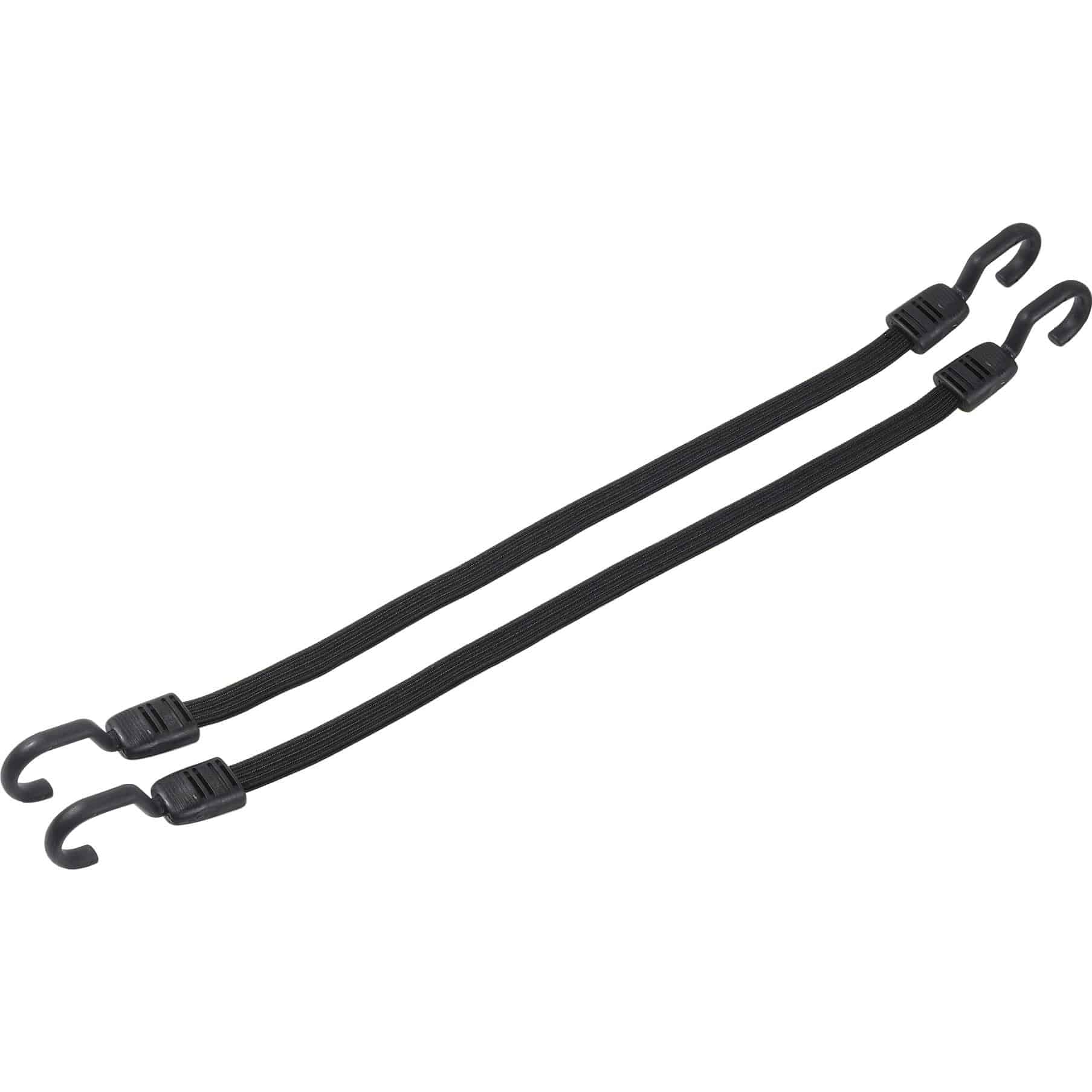 POLO Gepäckspanngummi mit Haken 2er Set 60cm schwarz - Motorradzubehör - Transport