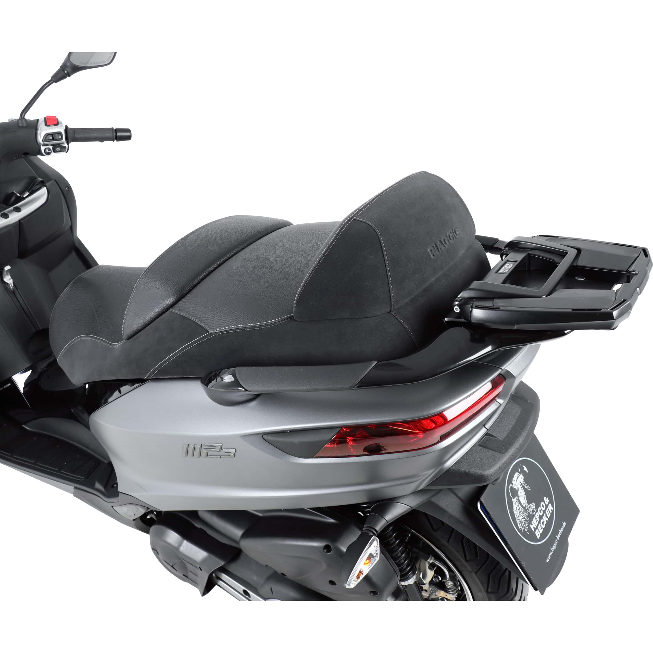 Hepco & Becker Easyrack Gepäckträger schwarz für Piaggio MP3 350 - Motorradzubehör - Motorradgepäck