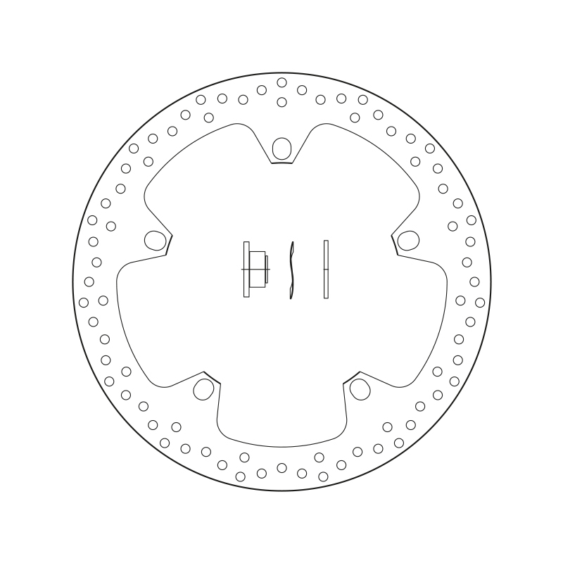 Brembo-Bremsscheibe Oro starr 168B407D7  320/...-5740381269001110