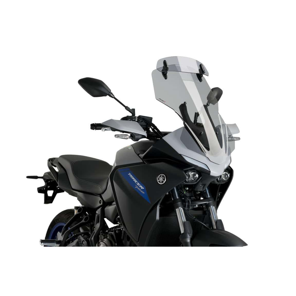 Puig Tourenscheibe mit Aufsatzspoiler getönt für Tracer 700 2020- - Motorradteile & Ersatzteile - Verkleidungen & Abdeckungen