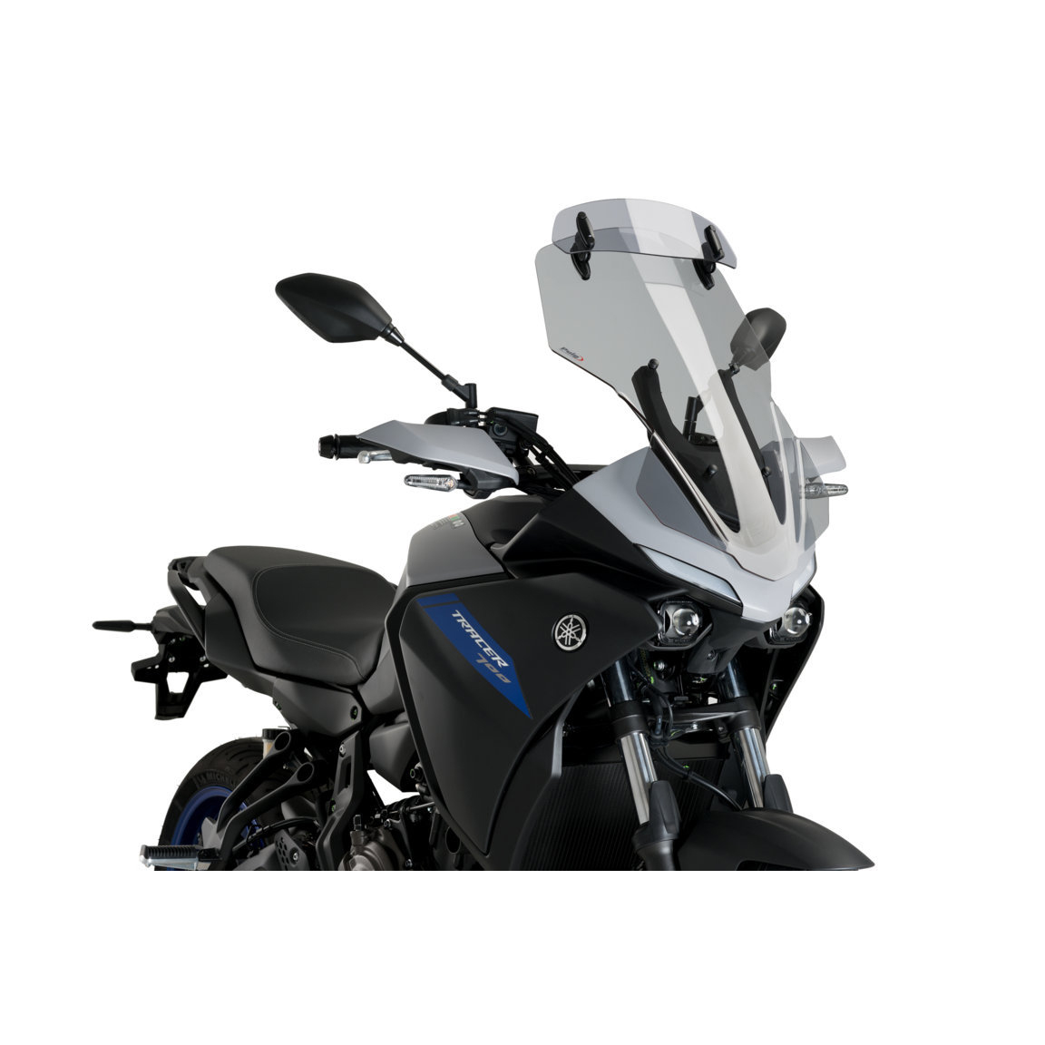 Puig Tourenscheibe mit Aufsatzspoiler getönt für Tracer 700 2020- - Motorradteile & Ersatzteile - Verkleidungen & Abdeckungen