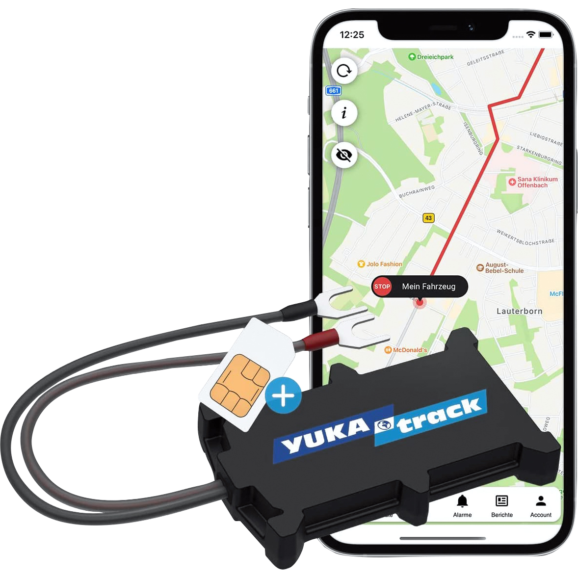 YUKAtrack-EasyWire GPS Fahrtentracker-5750051181000370
