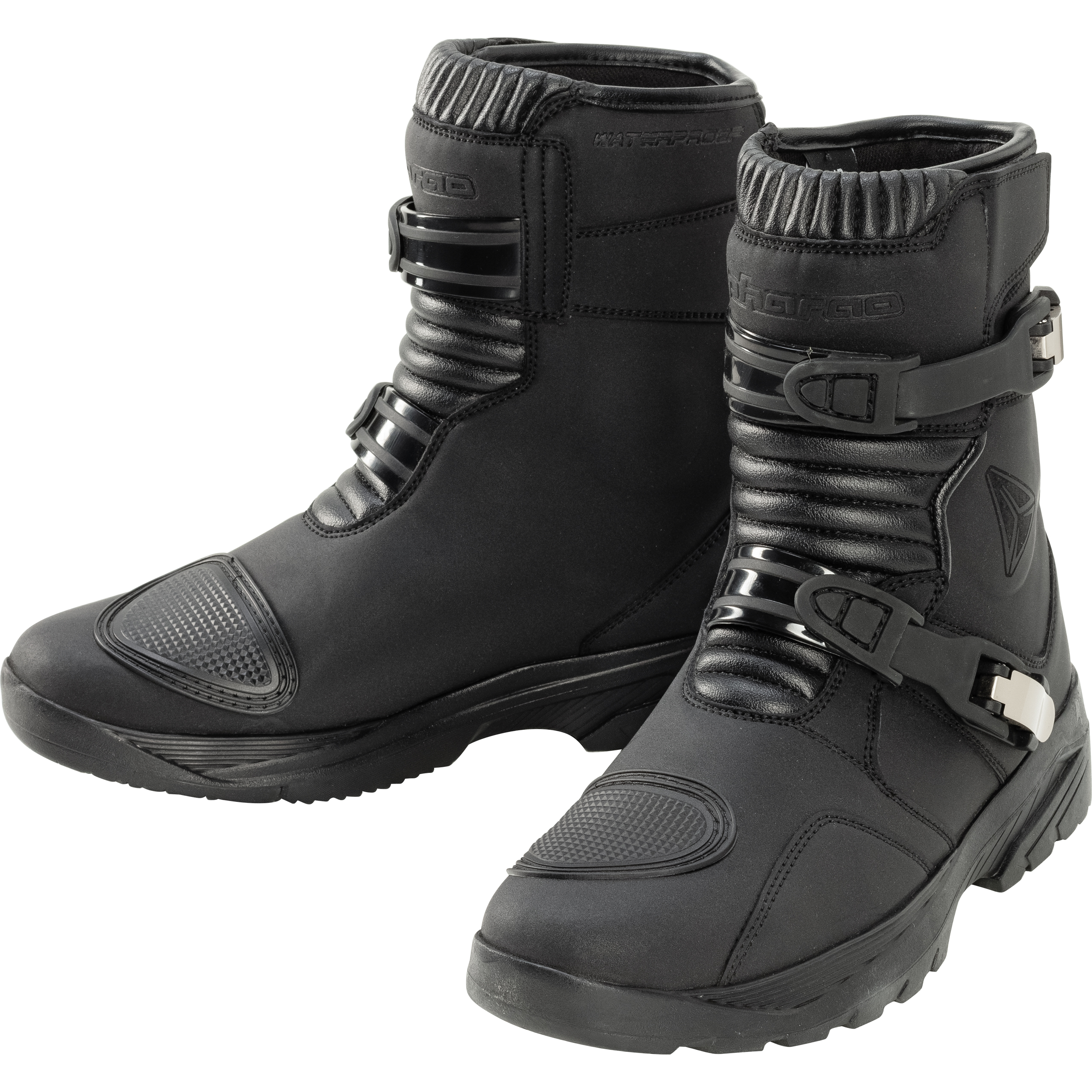 Pharao-Robson WP Motorradstiefel kurz schwarz 41-3006521999001741