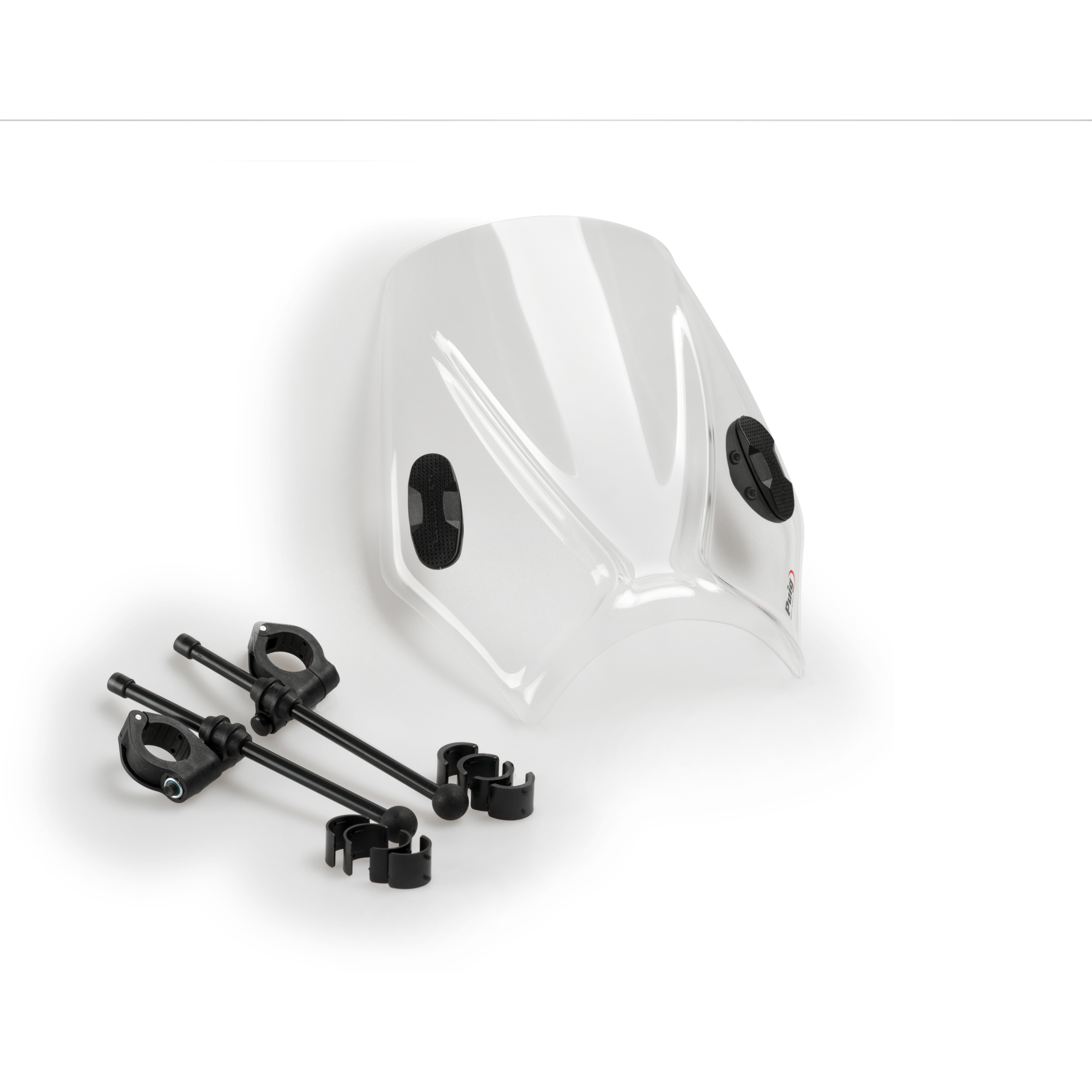 Puig Windschutzscheibe Mito 320x285x3mm klar - Motorradteile & Ersatzteile - Anbauteile