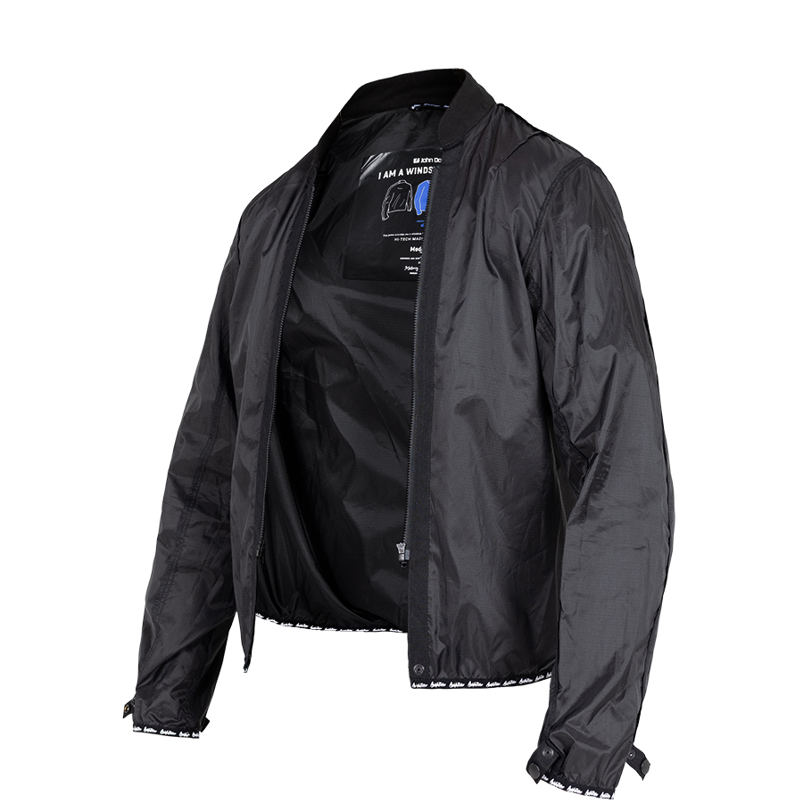John Doe-Aero Mesh Windblock Damen Jacke schwarz XS-0001075005001007