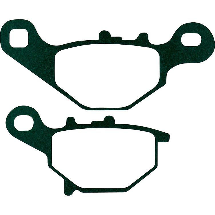 Hi-Q Bremsbeläge organisch FA230TT 99/75,5x44,1/37,9x7,56/8,26mm - Motorradteile & Ersatzteile - Bremsen