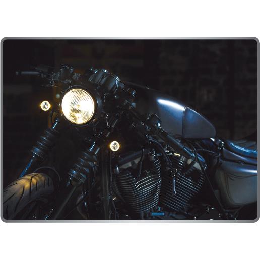 Kellermann-LED Metall Positionslicht/Blinker M8 Bullet 1000® PL Ø39mm-5699231020000311