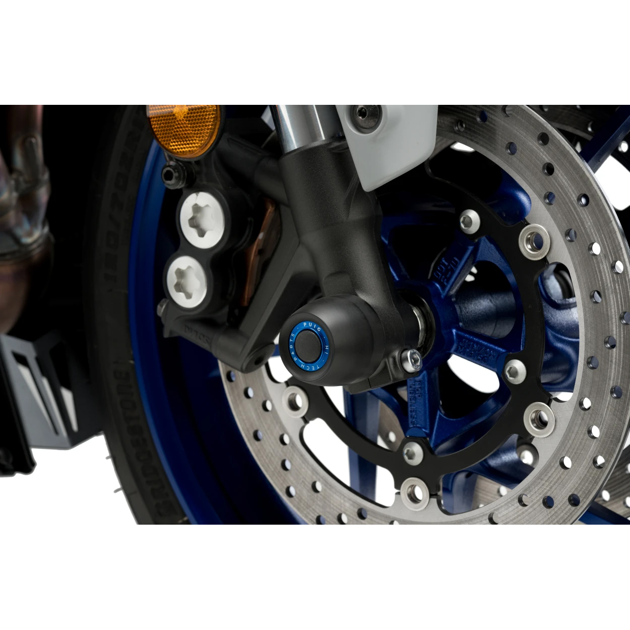 Puig Sturzpads Achse vorne 20671N für MT-09/Tracer/XSR 2021-