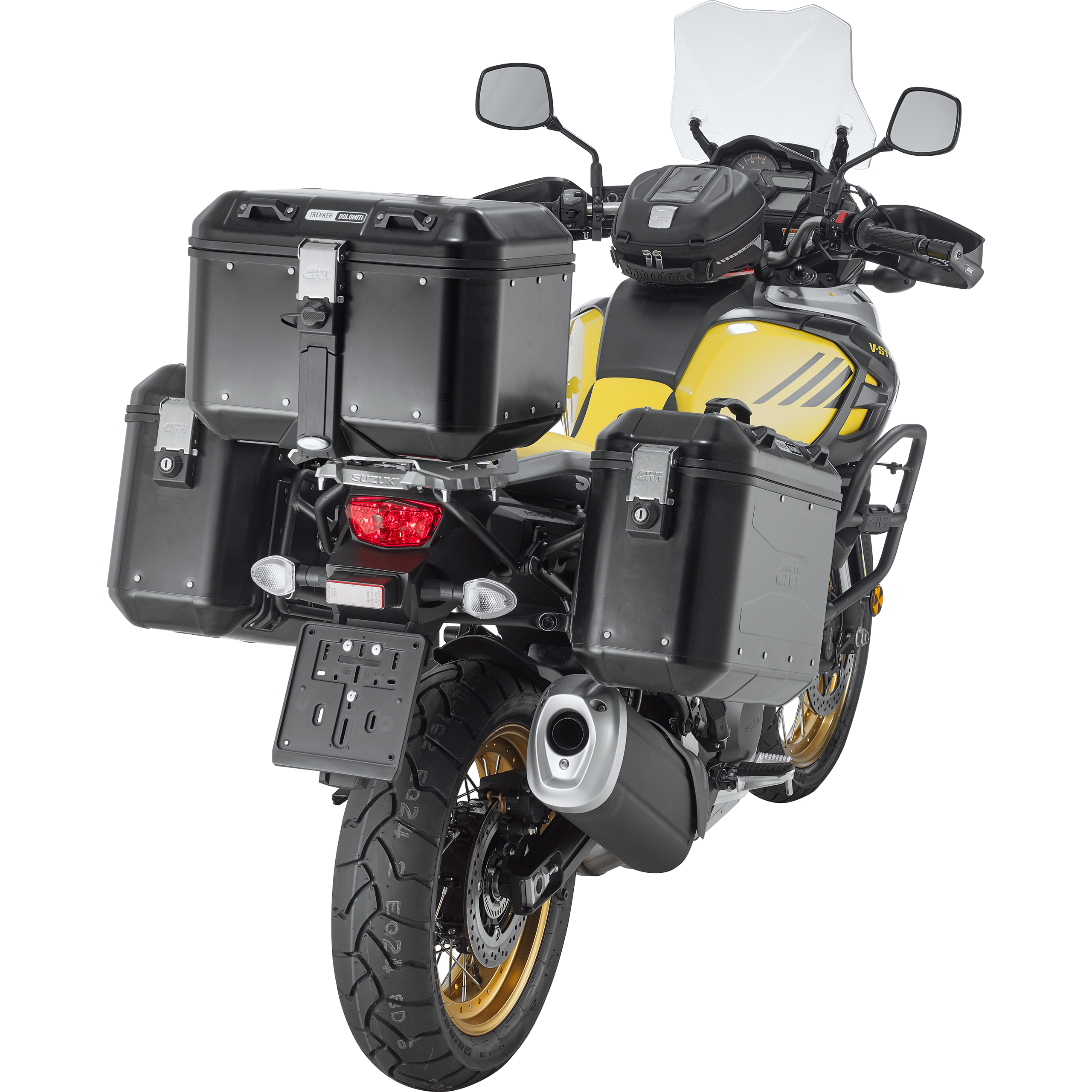 Givi-Monokey® Topcase Alu Trekker Dolomiti DLM46B schwarz 46 Lite-5710731189000631