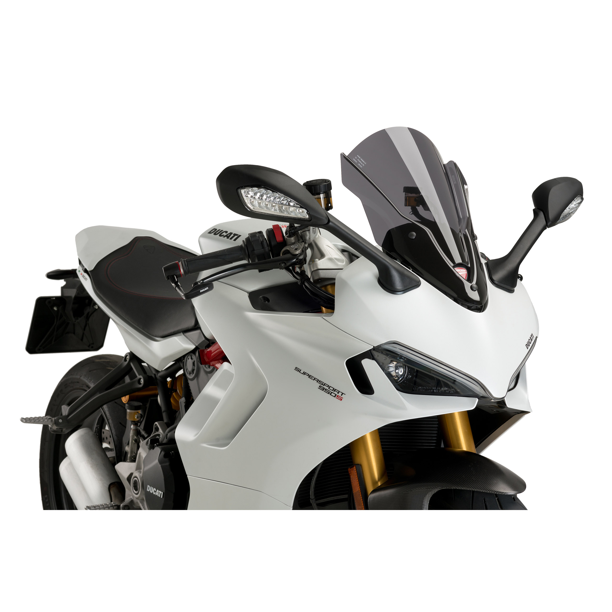 Puig Verkleidungsscheibe Z-Racer starkgetönt f.Supersport 939/950 - Motorradteile & Ersatzteile - Verkleidungen & Abdeckungen