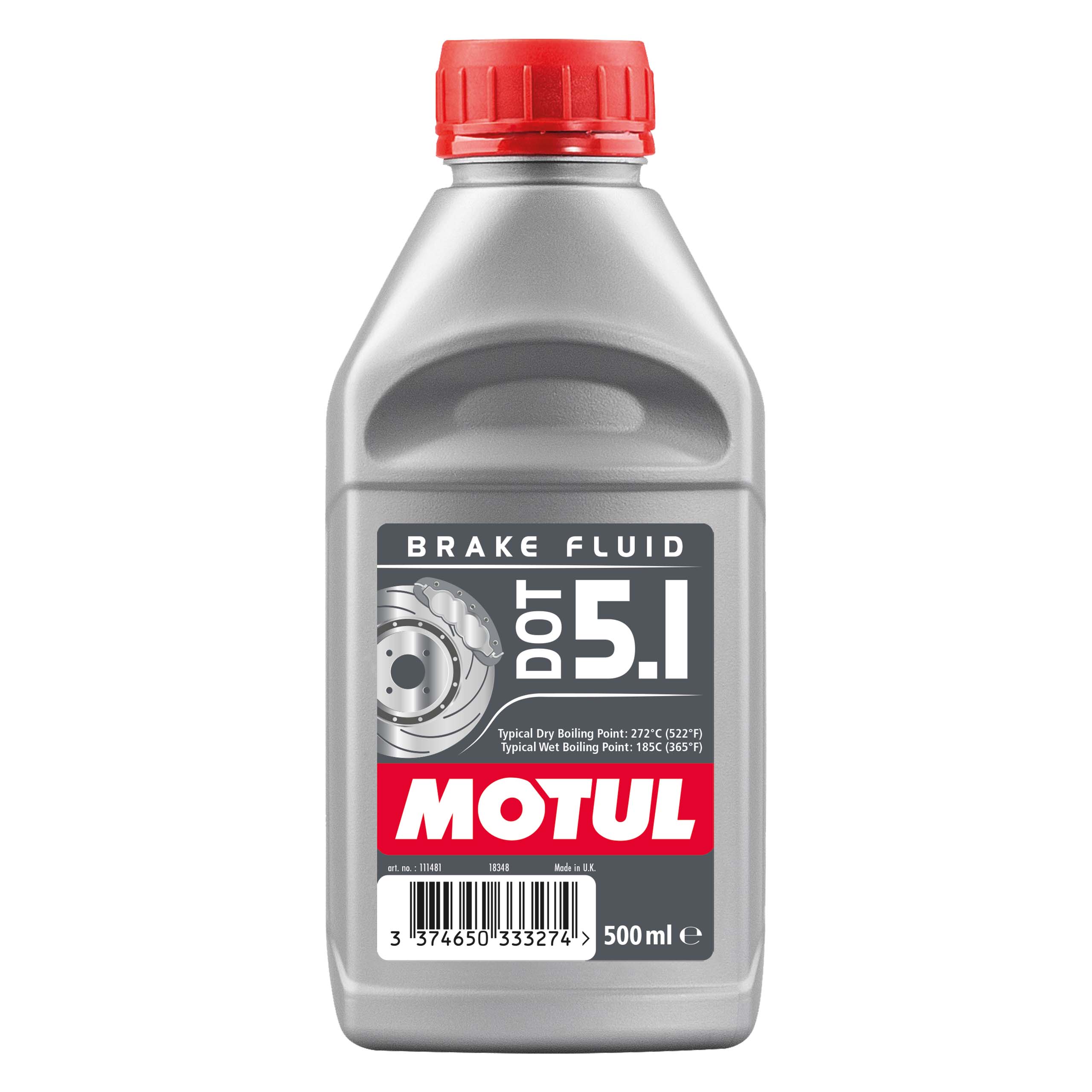 Motul Bremsflüssigkeit DOT 5.1 500 ml - Motorradzubehör - Öle & Schmiermittel