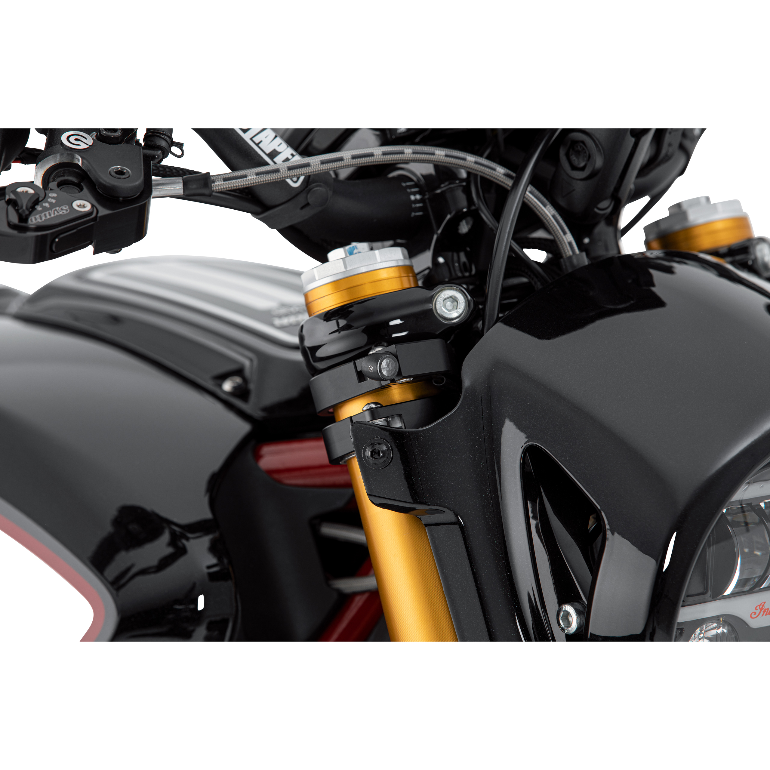 Highsider LED Blinkerpaar Proton Two M8 Ø12mm schwarz, getöntes Glas - Motorradteile & Ersatzteile - Beleuchtung