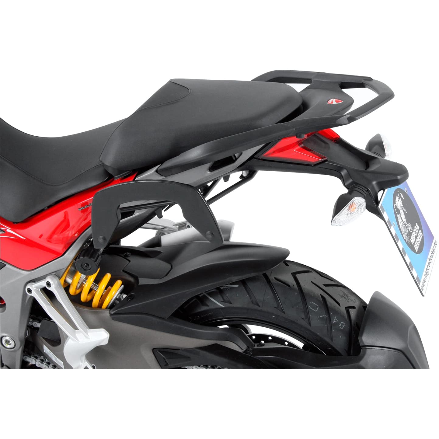 Hepco & Becker C-Bow Seitentaschenhalter schwarz für Multistrada 1200 15-17 - Motorradzubehör - Motorradgepäck