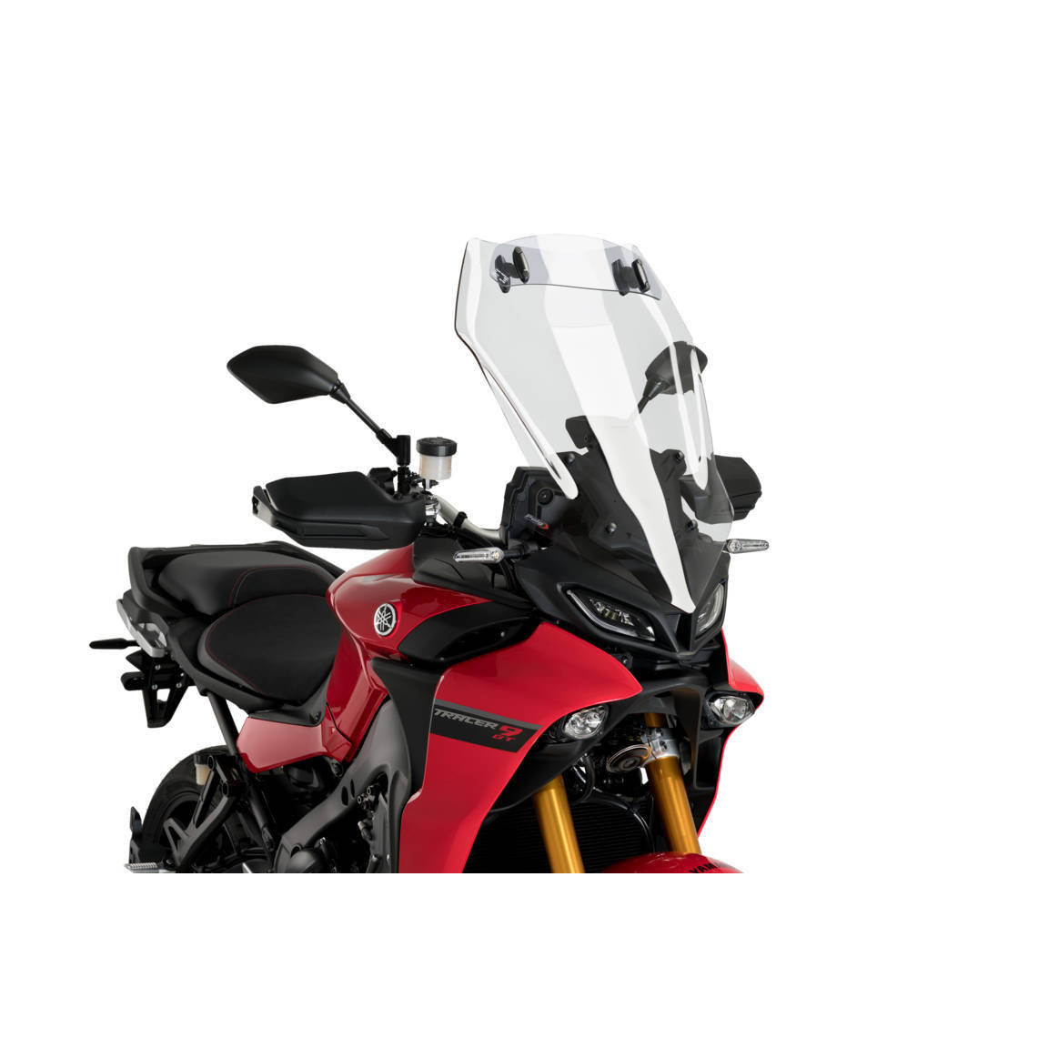 Puig Tourenscheibe mit Aufsatzspoiler klar für Tracer 9 /GT 2021- - Motorradteile & Ersatzteile - Verkleidungen & Abdeckungen