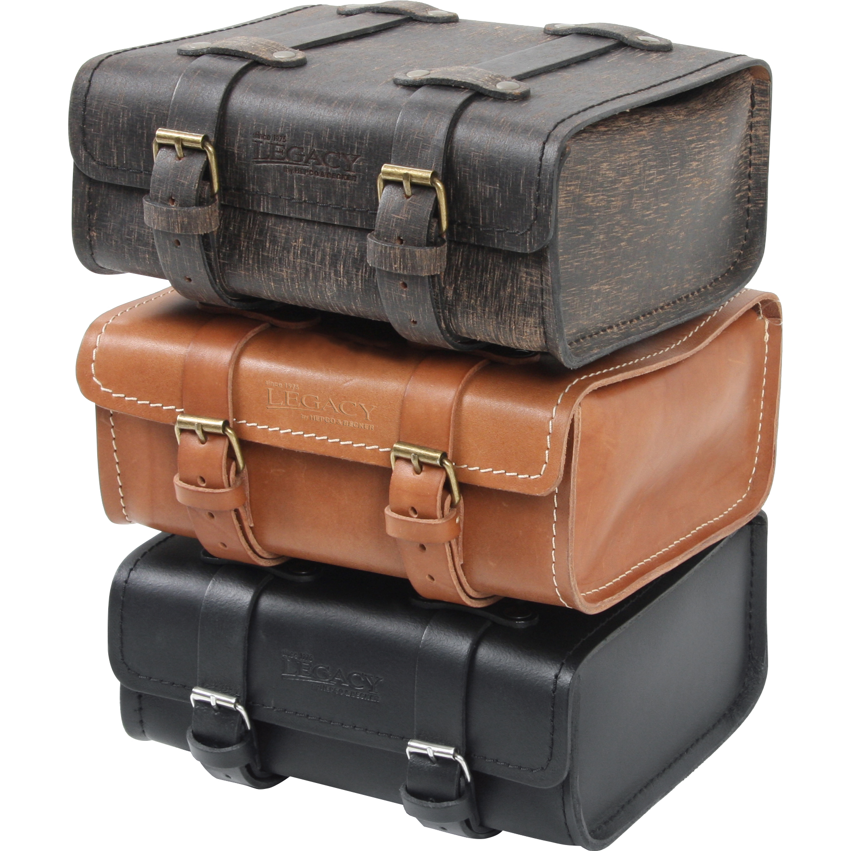 Hepco & Becker-Lederhecktasche Legacy 5 Liter-5735351212000352