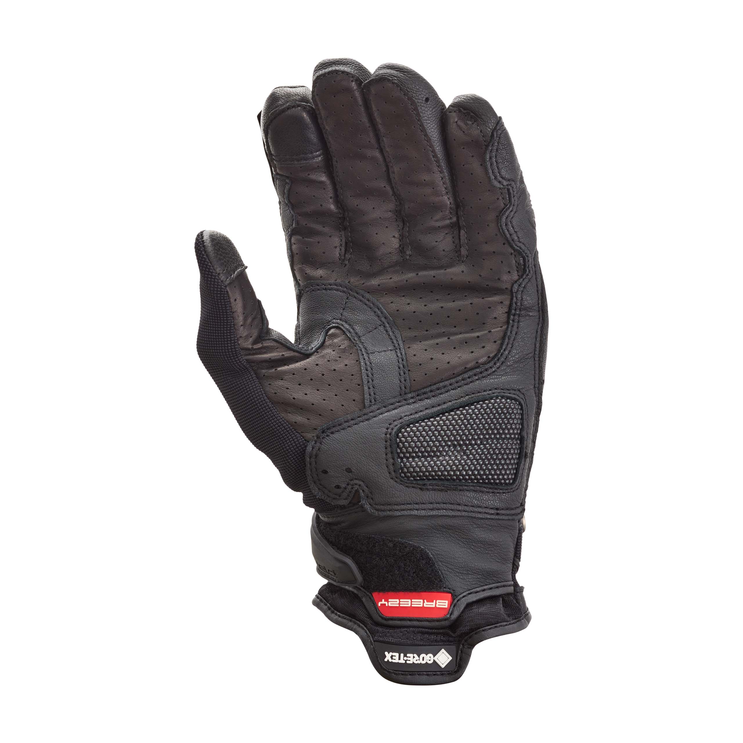 Held-Sambia 2in1 Evo Leder-/Textilhandschuh kurz schwarz 7-3115381007001932