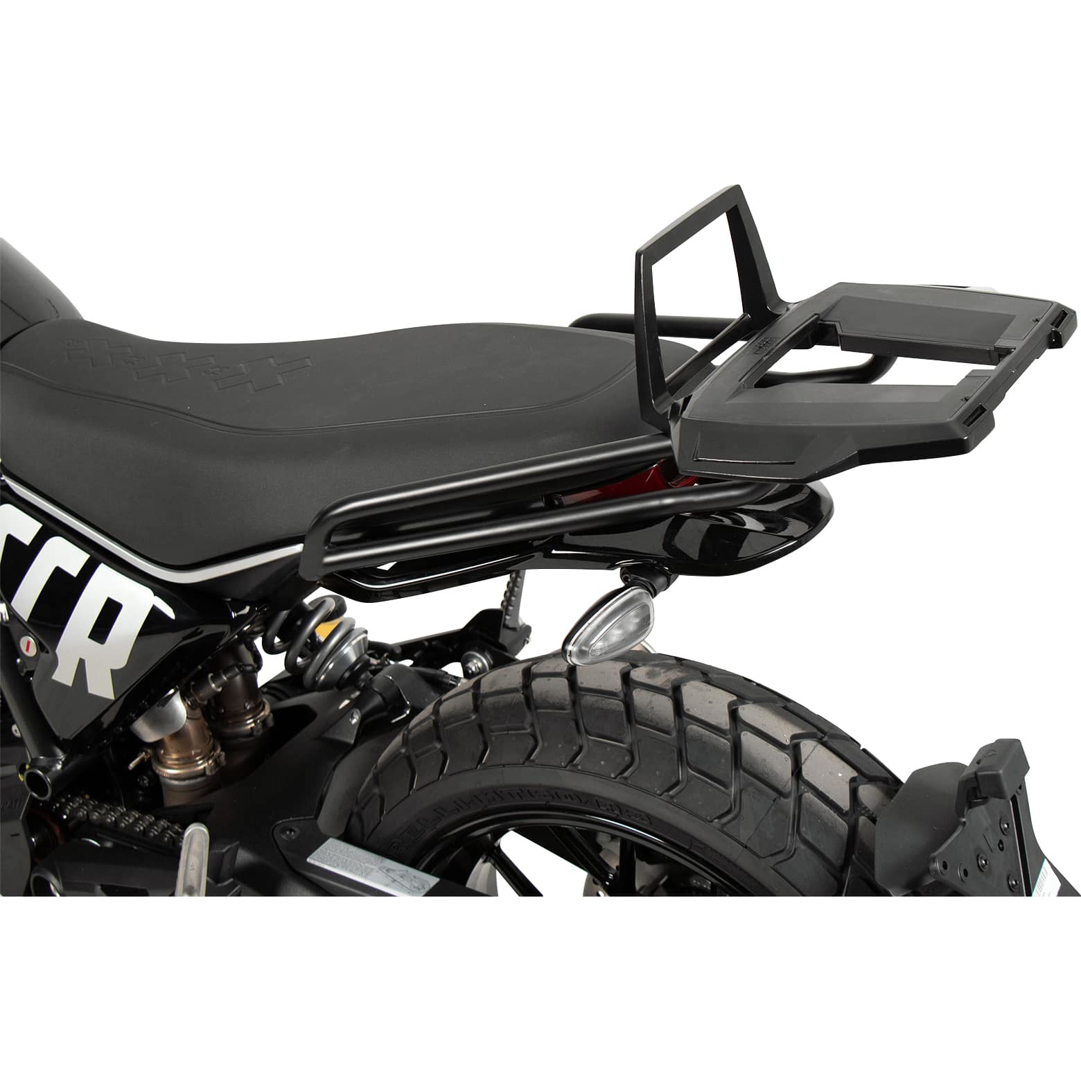 Hepco & Becker Alurack Gepäckbrücke schwarz für Ducati Scrambler Icon 2023- - Motorradzubehör - Motorradgepäck