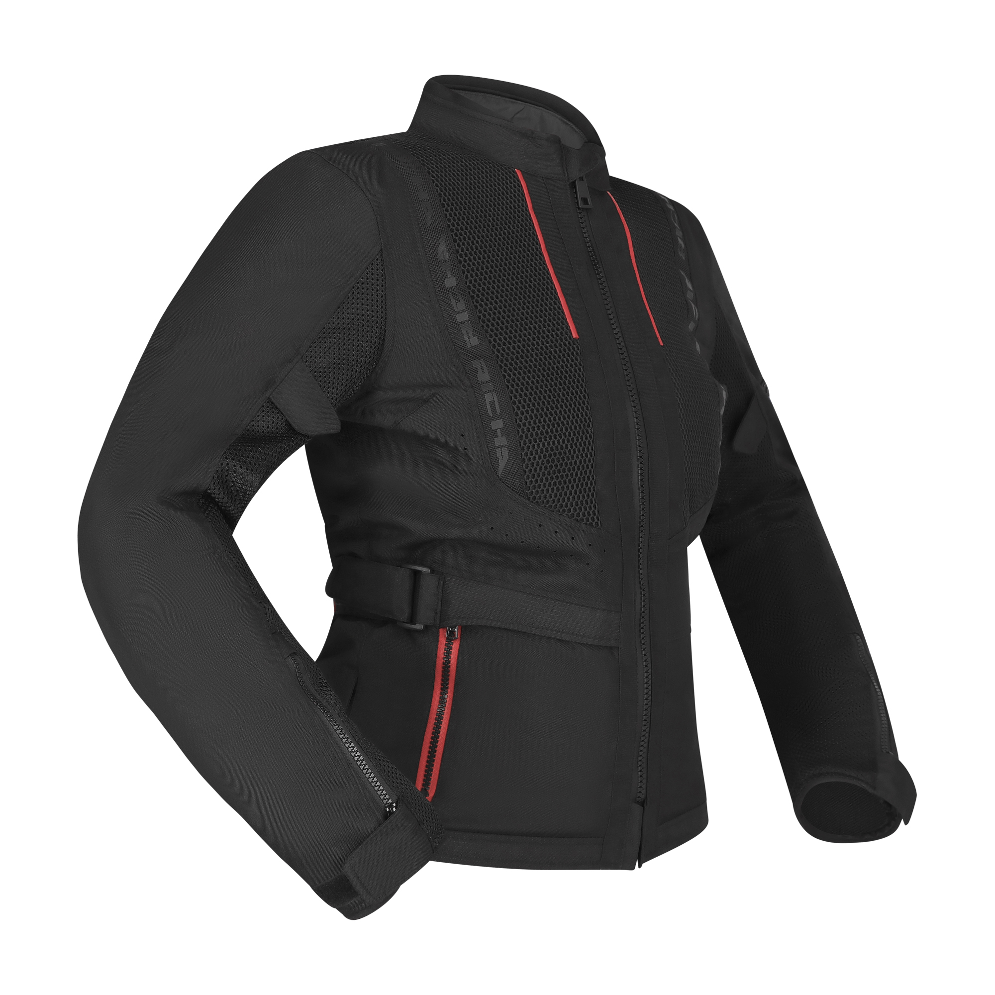 Richa-Monaco Mesh WP Damen Textiljacke schwarz S-0000885999001008