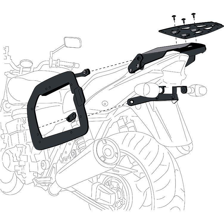 SW-MOTECH Ersatzteil CAM.00.GPT Schnellverschluß für AluRack-Adapter - Motorradzubehör - Motorradgepäck