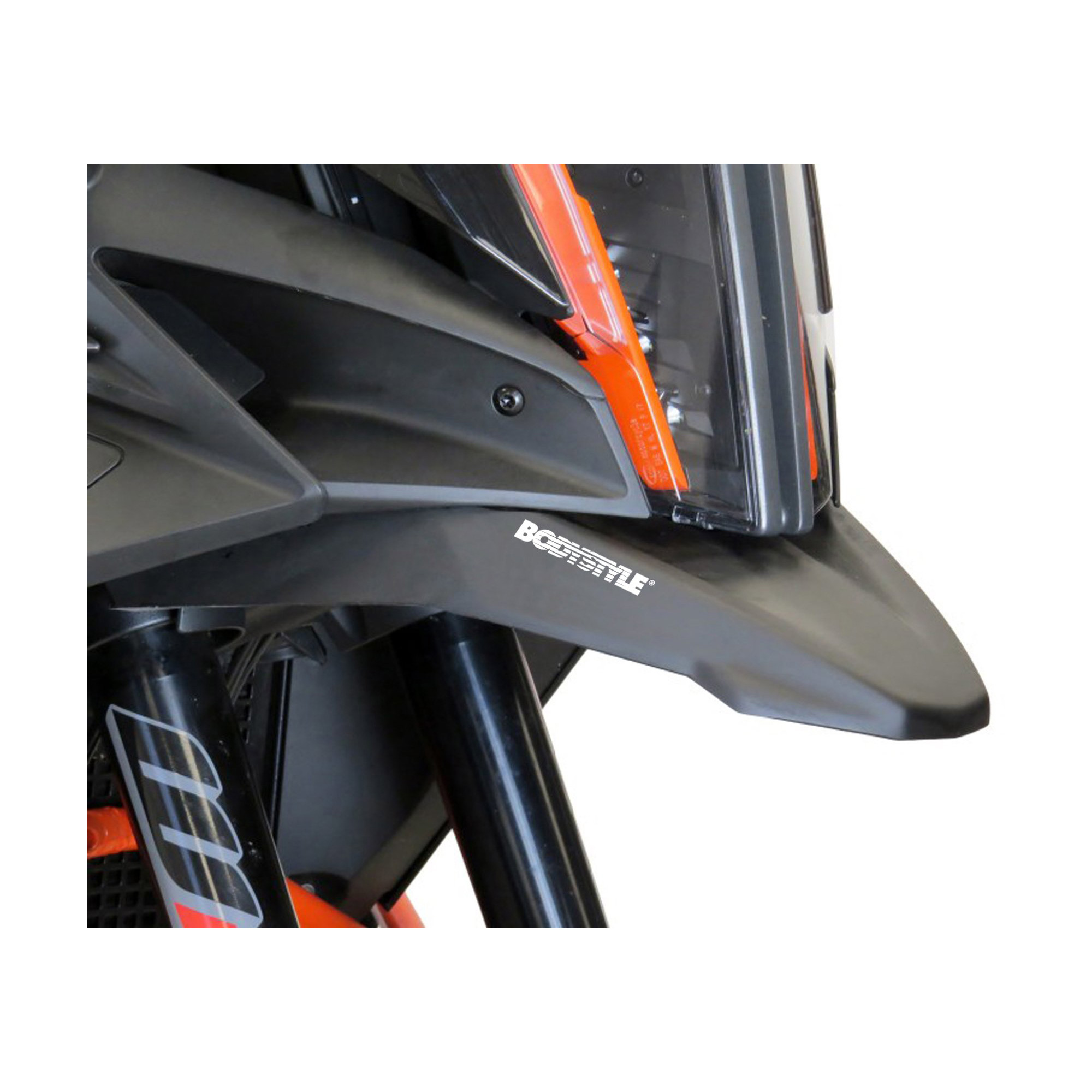 Bodystyle prolunga becco opaco nero per 1290 Super Adven. 17-20