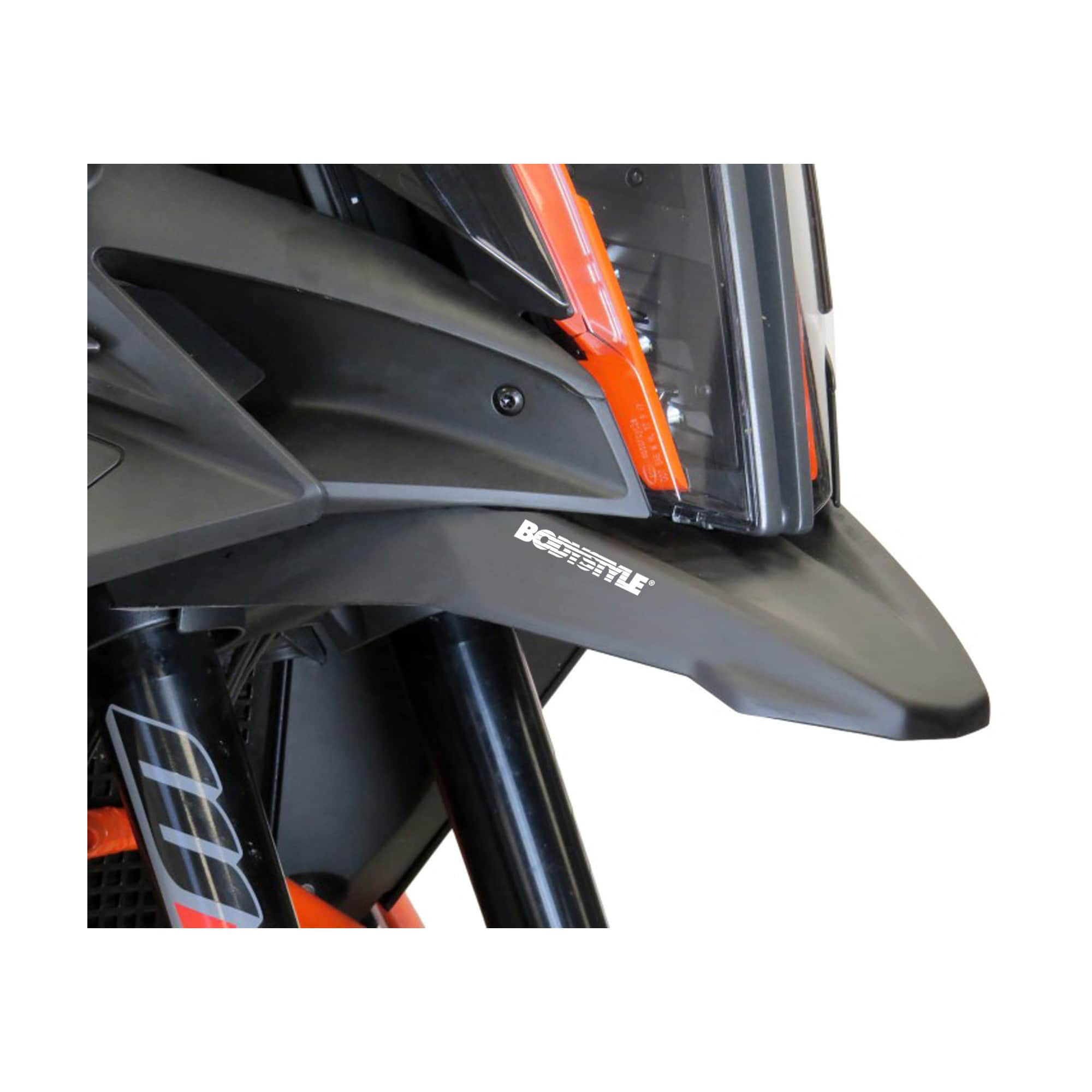Bodystyle beak extension matte black for 1290 Super Adven. 17-20