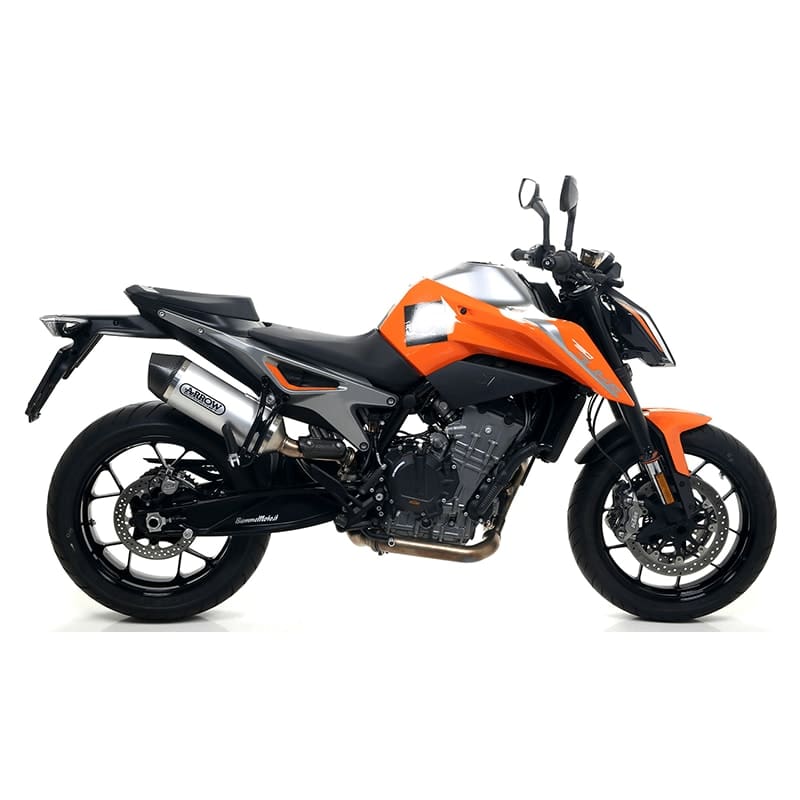Arrow Exhaust Auspuff Race-Tech 71890AK Alu/Carbon für 790/890 Duke 18-24 - Motorradteile & Ersatzteile - Auspuff