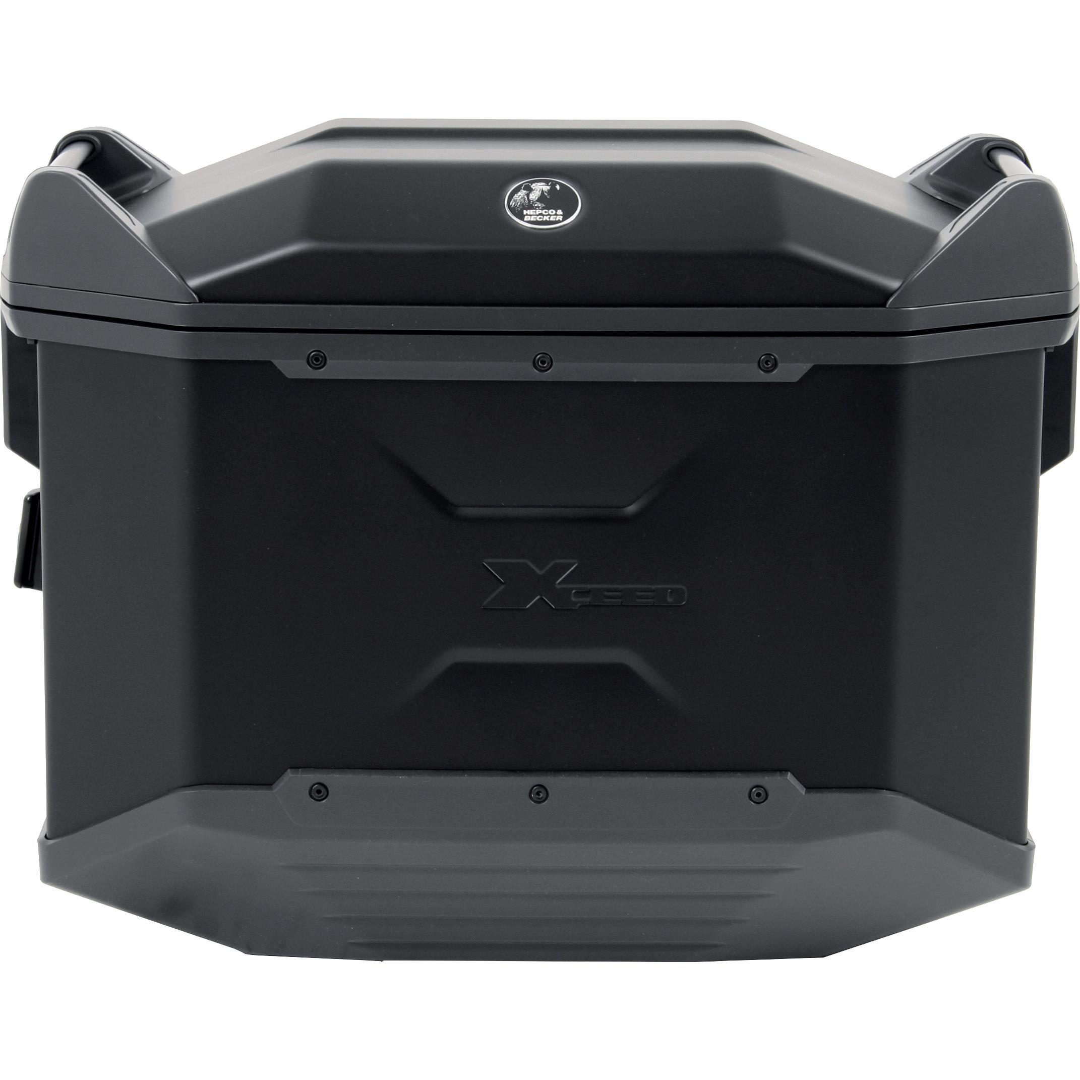Hepco & Becker-Seitenkoffer Xceed Aluminium 38 Liter schwarz rechts-5728051201000331