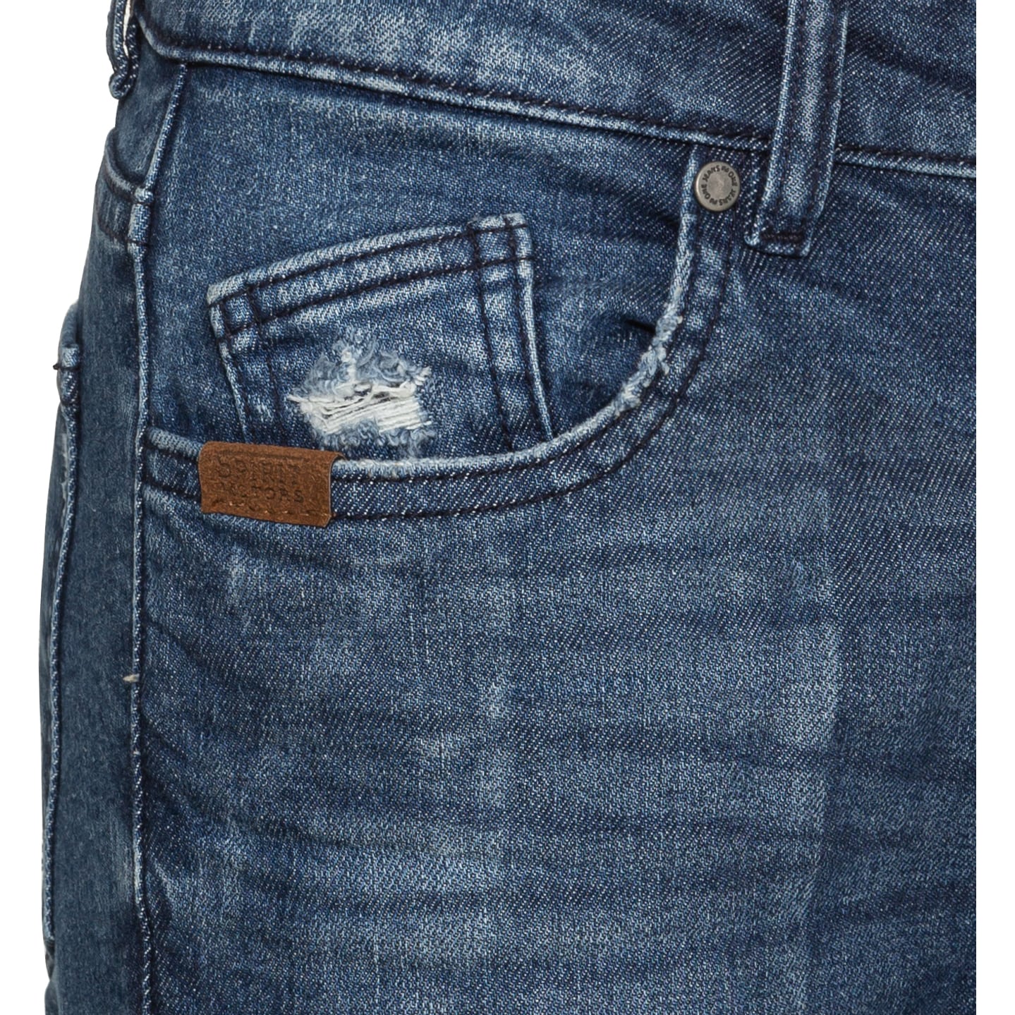 Spirit Motors-Slim Mid Miley Damen Jeans-2100221999003242