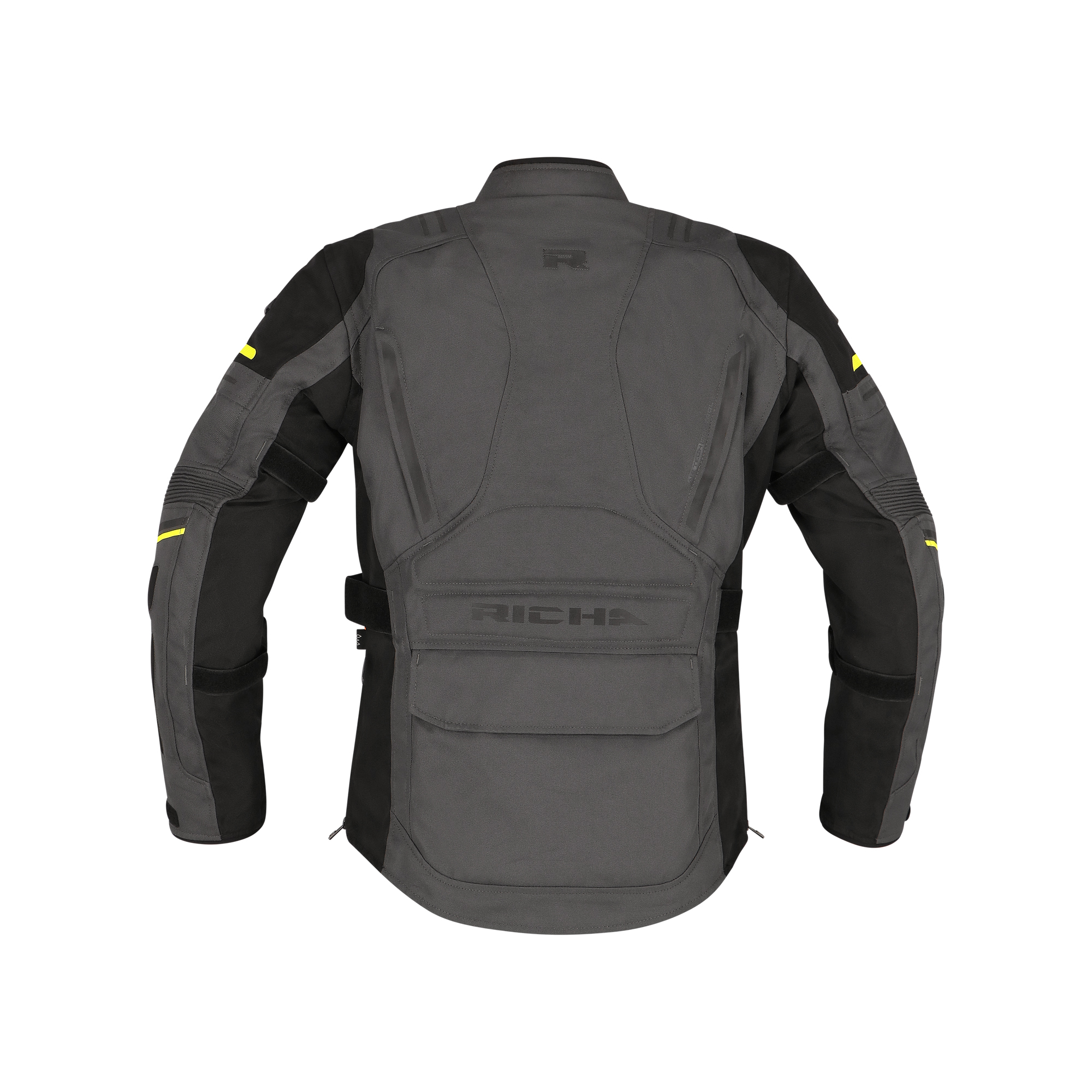 Richa-Infinity 3 WP Damen Textiljacke schwarz/grau/neongelb M-0000411999096009