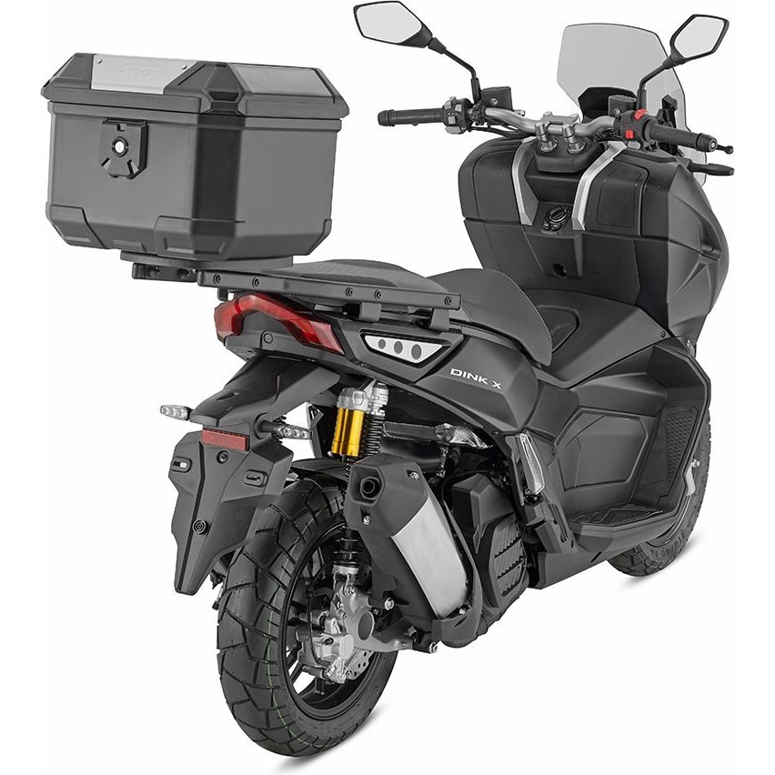 Givi-Monolock® Topcase B38N Bernina 38 Liter schwarz/silber-0003189204000000