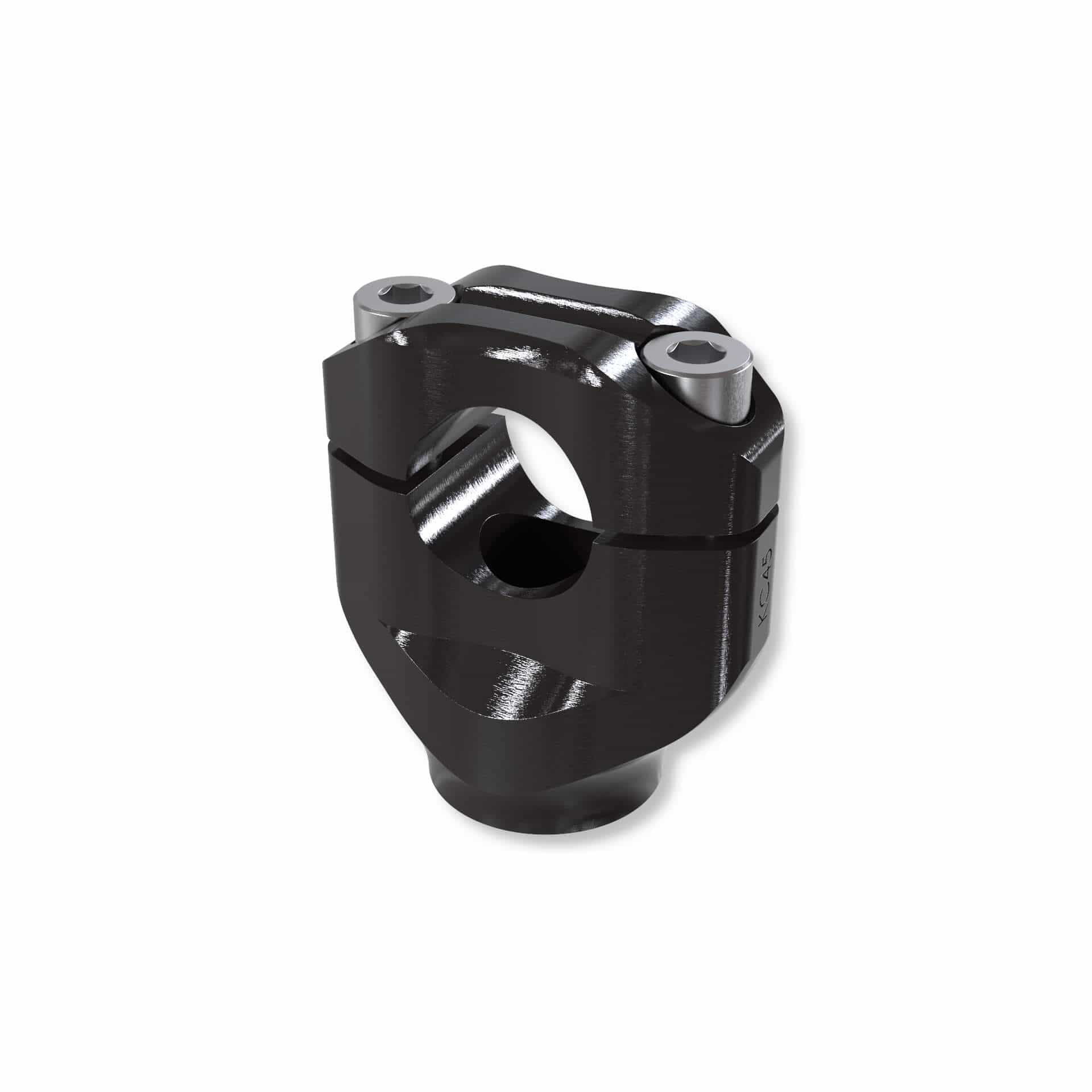 LSL Lenkerklemmböcke Ø25,4mm universal schwarz 90mm - Motorradteile & Ersatzteile - Lenker, Griffe & Hebel