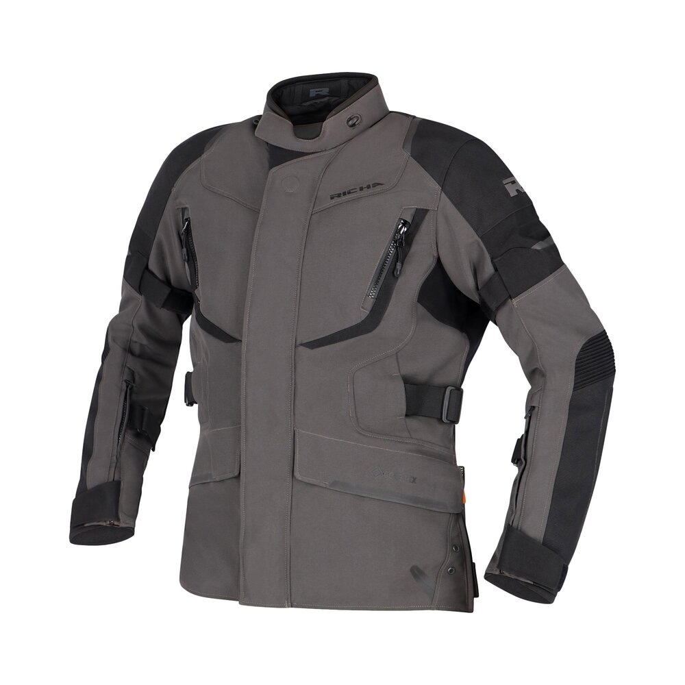 Richa-Cyclone 2 GTX Damen Motorradjacke dunkelgrau M-0002021999028009