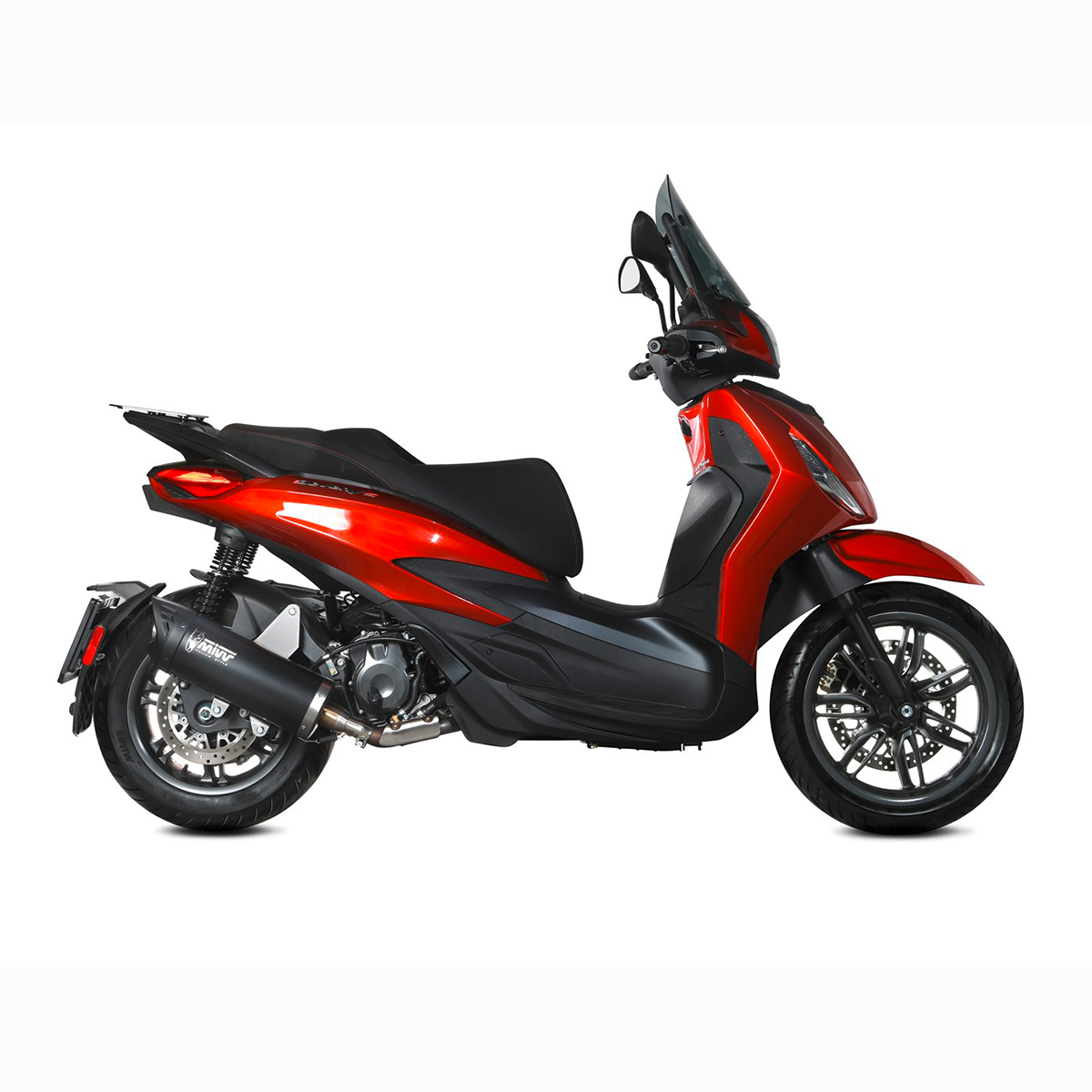 MIVV Échappement Mover MV.PG.0005.KV noir pour Beverly 400 21-24