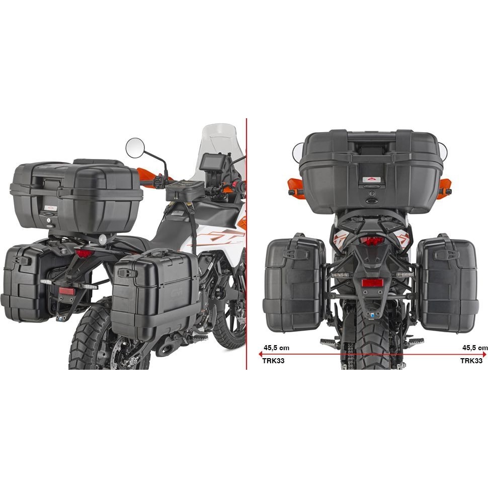 Givi Seitenträger Monokey® PLO7718MK für KTM 390 Adventutre 2025- - Motorradzubehör - Motorradgepäck