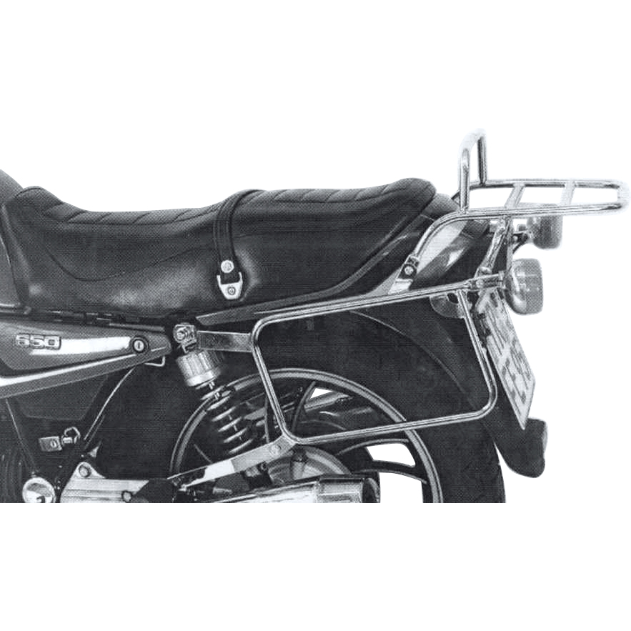 Hepco & Becker Komplett-Kofferträger chrom für Yamaha XJ 650 1982-1985 - Motorradzubehör - Motorradgepäck