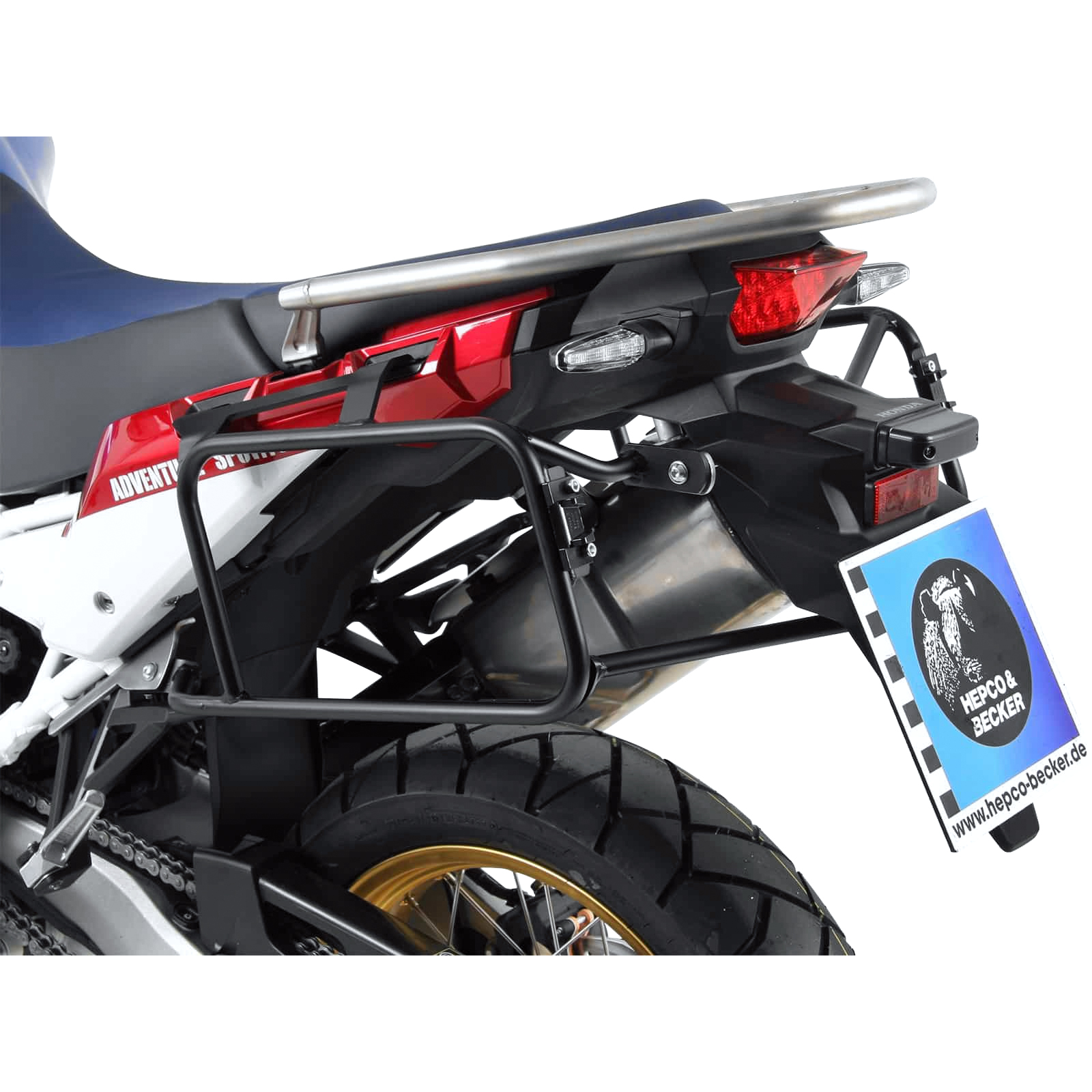 Hepco & Becker Seitenkofferträger schwarz für CRF 1000 Africa Twin 18-19 - Motorradzubehör - Motorradgepäck
