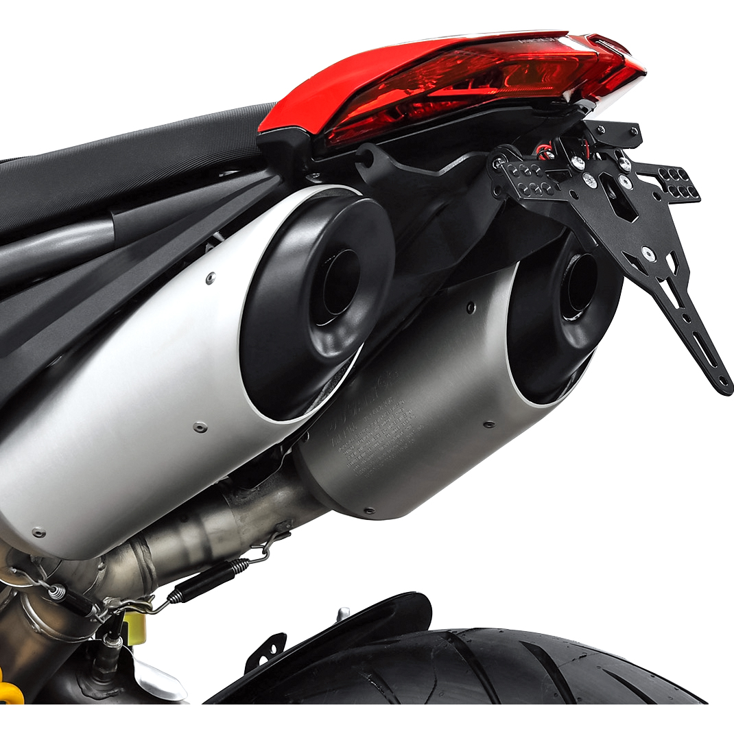 Zieger Kennzeichenhalter Pro für Ducati Hypermotard 950 - Motorradteile & Ersatzteile - Anbauteile