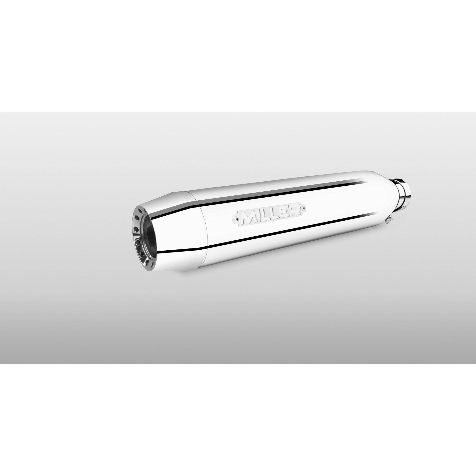 Miller Exhaust Auspuff Paar Tapered poliert/poliert für Low Rider ST 22-24 - Motorradteile & Ersatzteile - Auspuff