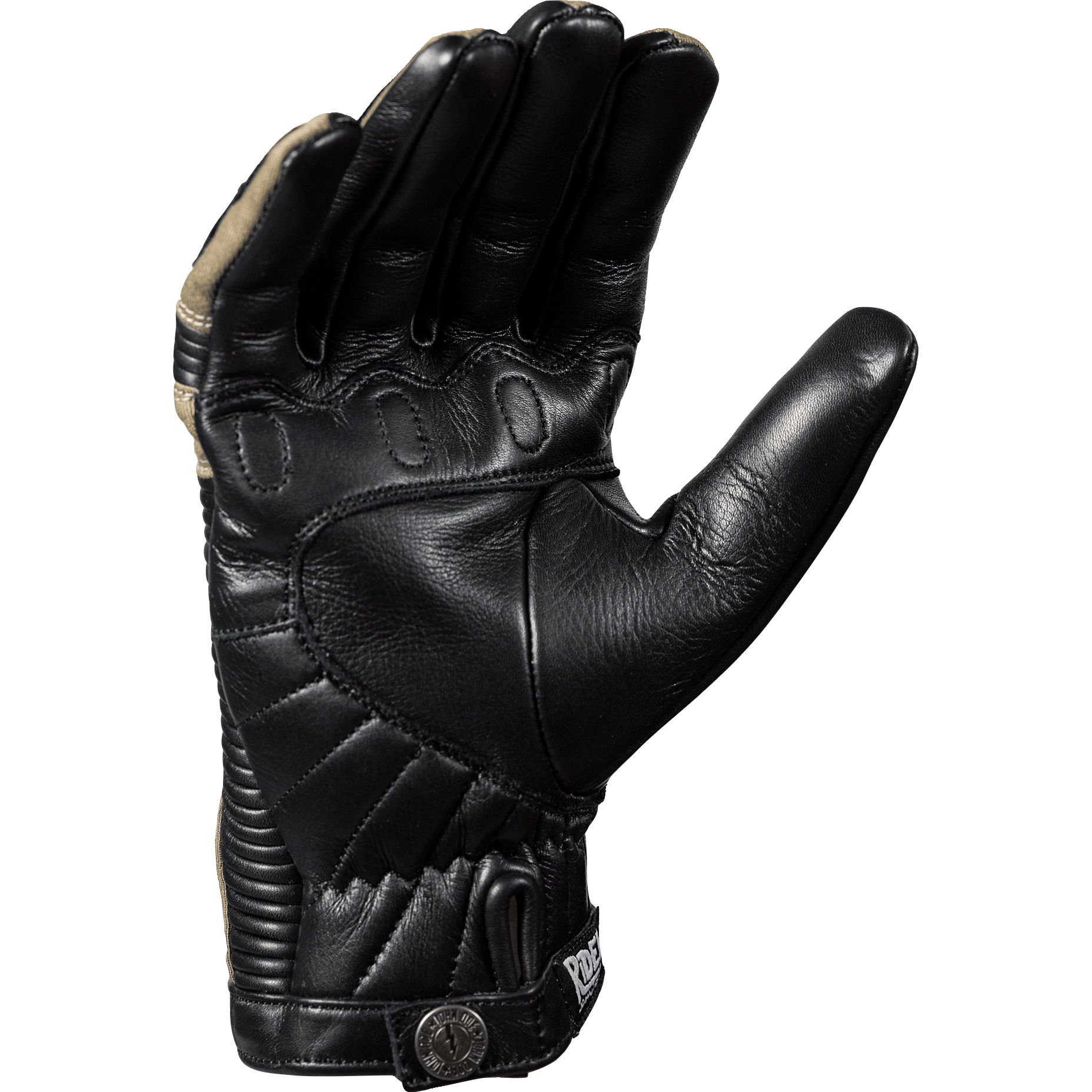 John Doe-Durango Handschuh schwarz/camel XS-3111451007013007